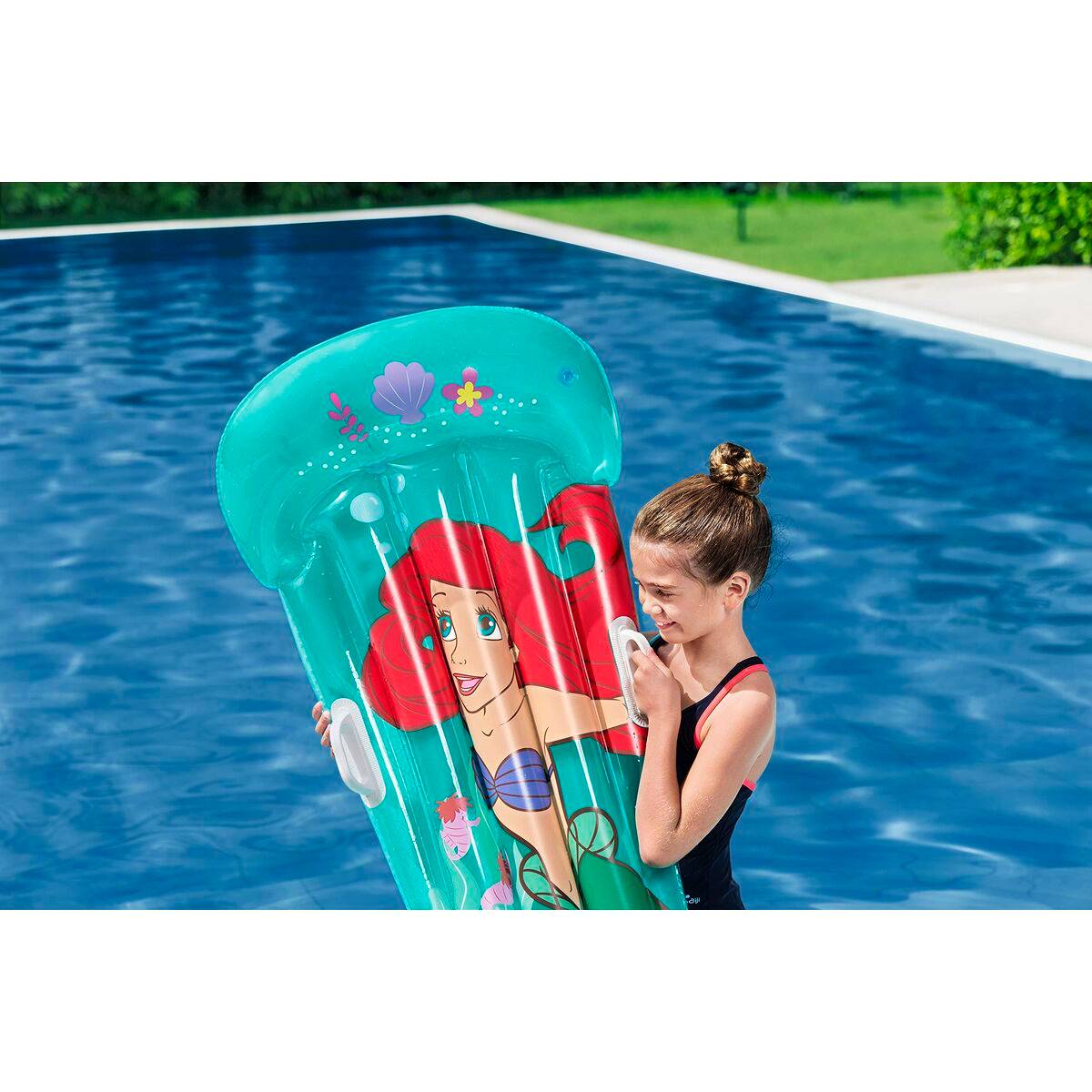 Bestway Colchoneta Disney Sirenita Con Asas 158x81 cm +6 Años Jardin 09108