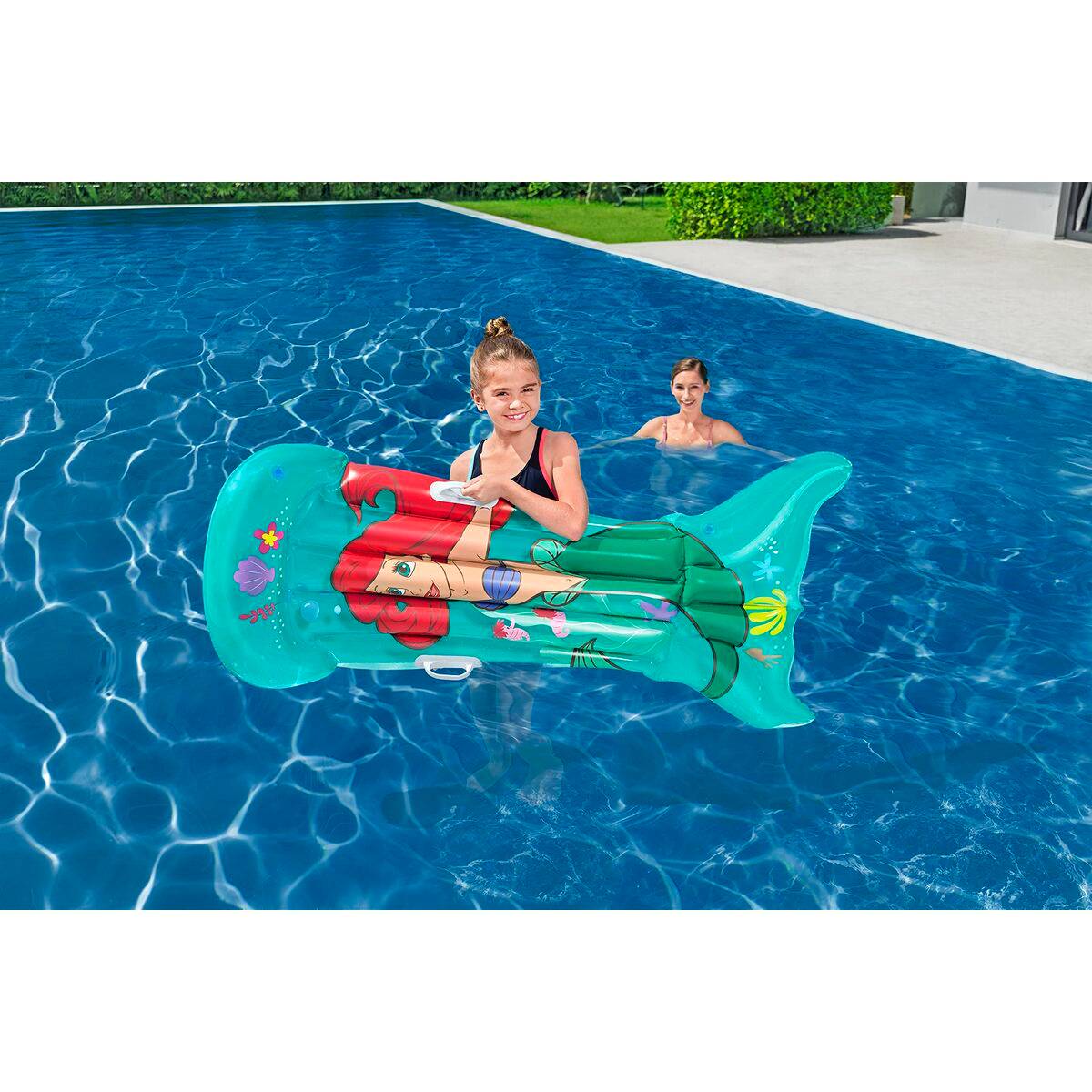 Bestway Colchoneta Disney Sirenita Con Asas 158x81 cm +6 Años Jardin 09108