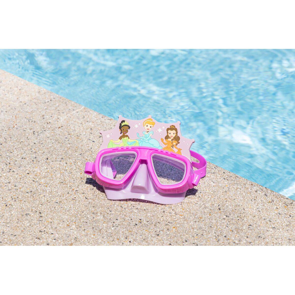 Bestway Gafa Natacion Infantil Correa Silicona Sirenita +3 Años Playa y Piscina 09114