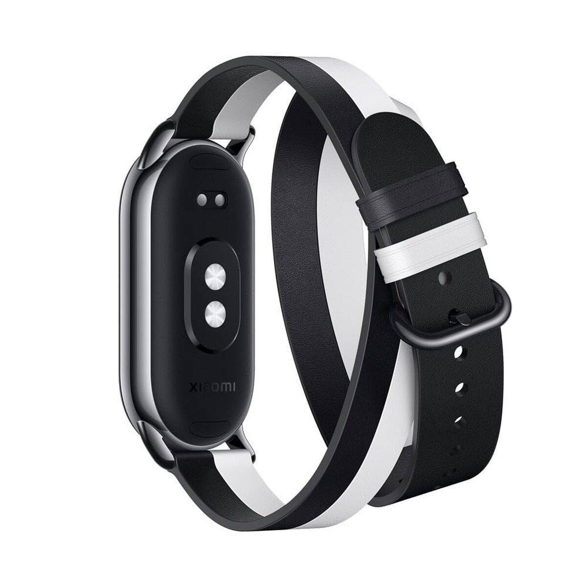 Correa para Reloj Xiaomi CORREA BAND 8 D WRAP Blanco Negro