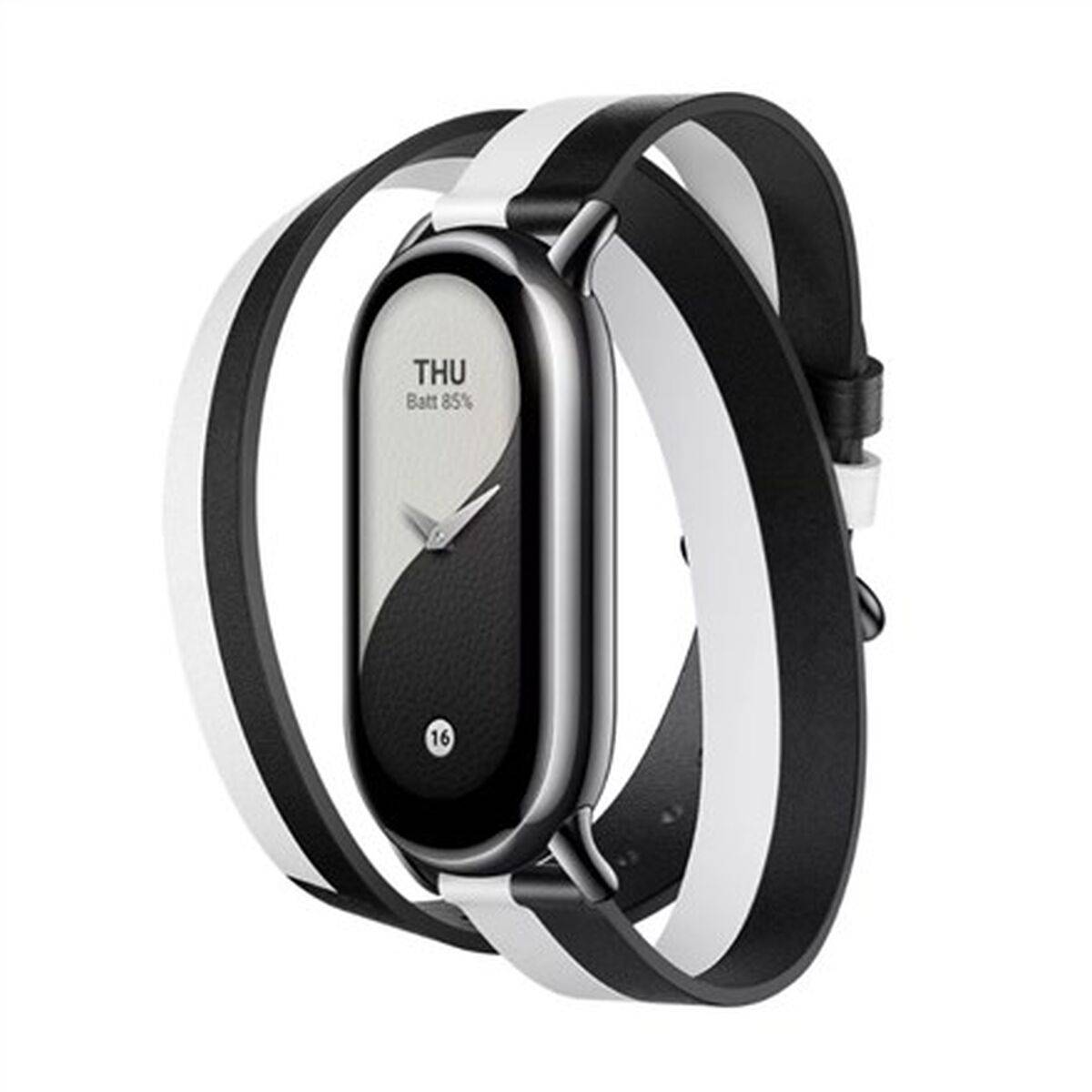 Correa para Reloj Xiaomi CORREA BAND 8 D WRAP Blanco Negro