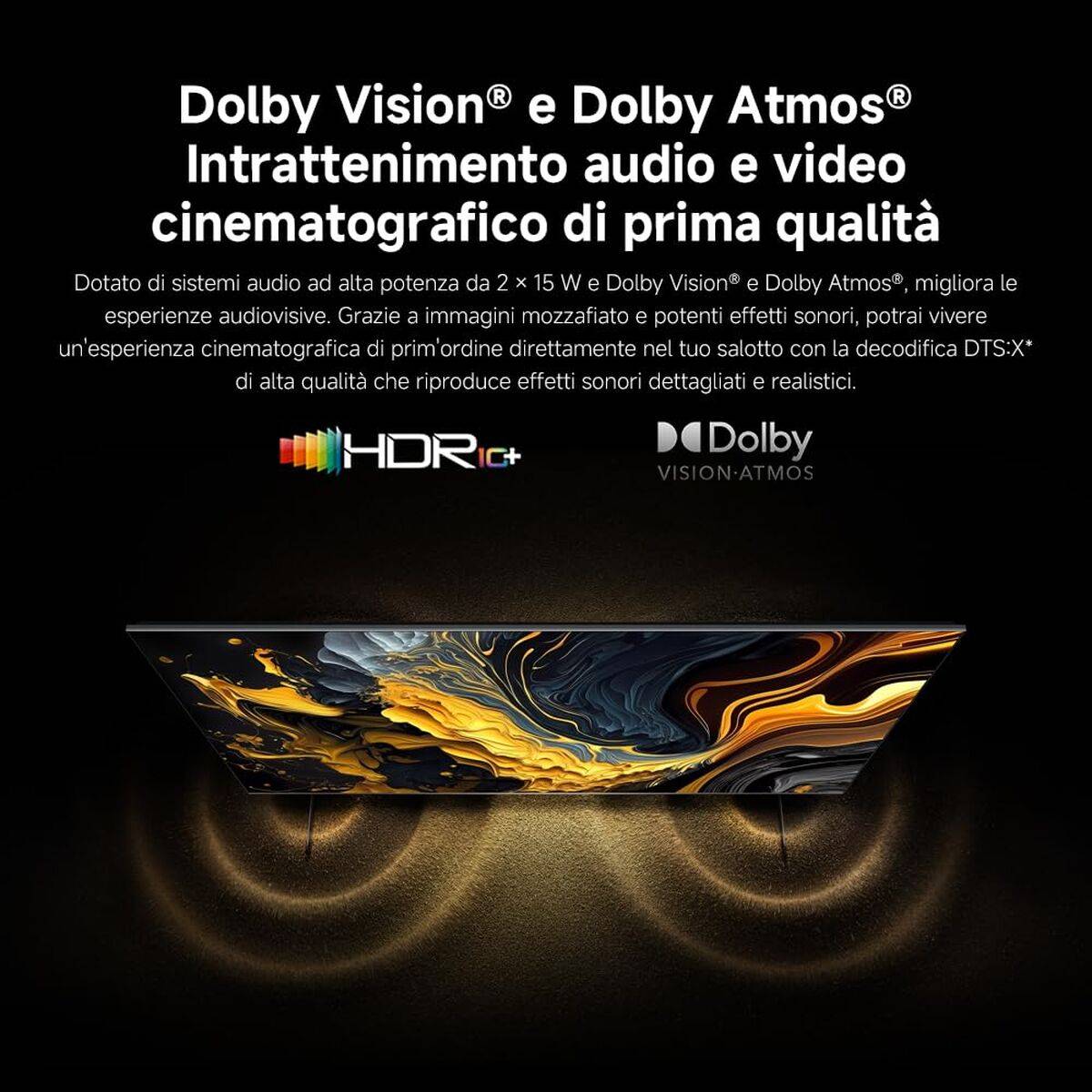 Smart TV Xiaomi ELA5692EU 4K Ultra HD 100" LED HDR QLED (Reacondicionado A)