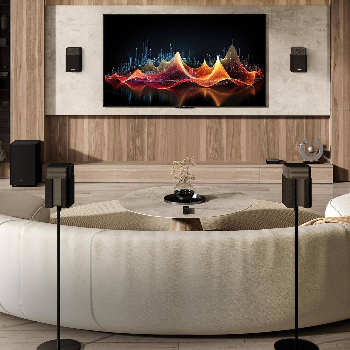 Barra de Sonido Hisense HT SATURN Negro