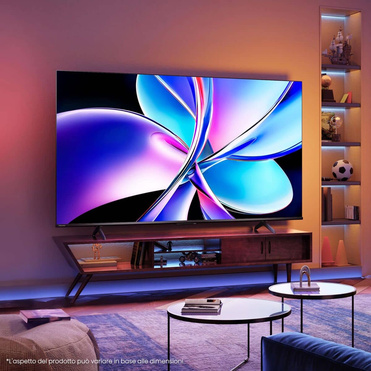Smart TV Hisense 75E7Q PRO 4K Ultra HD 75" HDR QLED (Reacondicionado A)