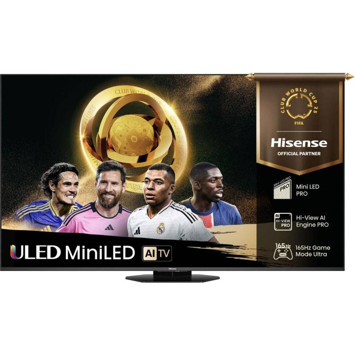 Hisense Smart TV 55U8Q 55 pulgadas 4K Ultra HD Mini LED negro Gaming Dolby Atmos