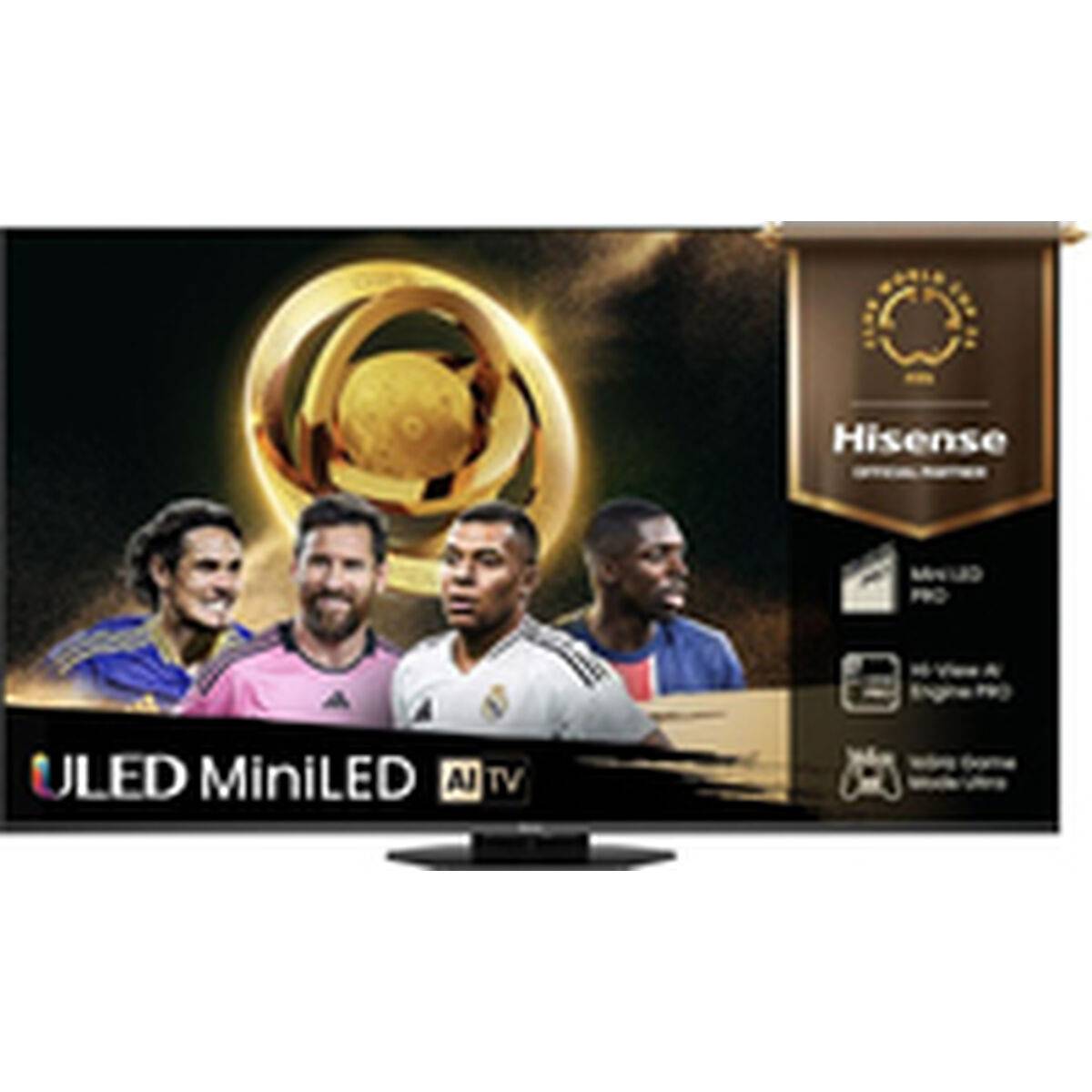 Hisense Smart TV 55U8Q 55 pulgadas 4K Ultra HD Mini LED negro Gaming Dolby Atmos