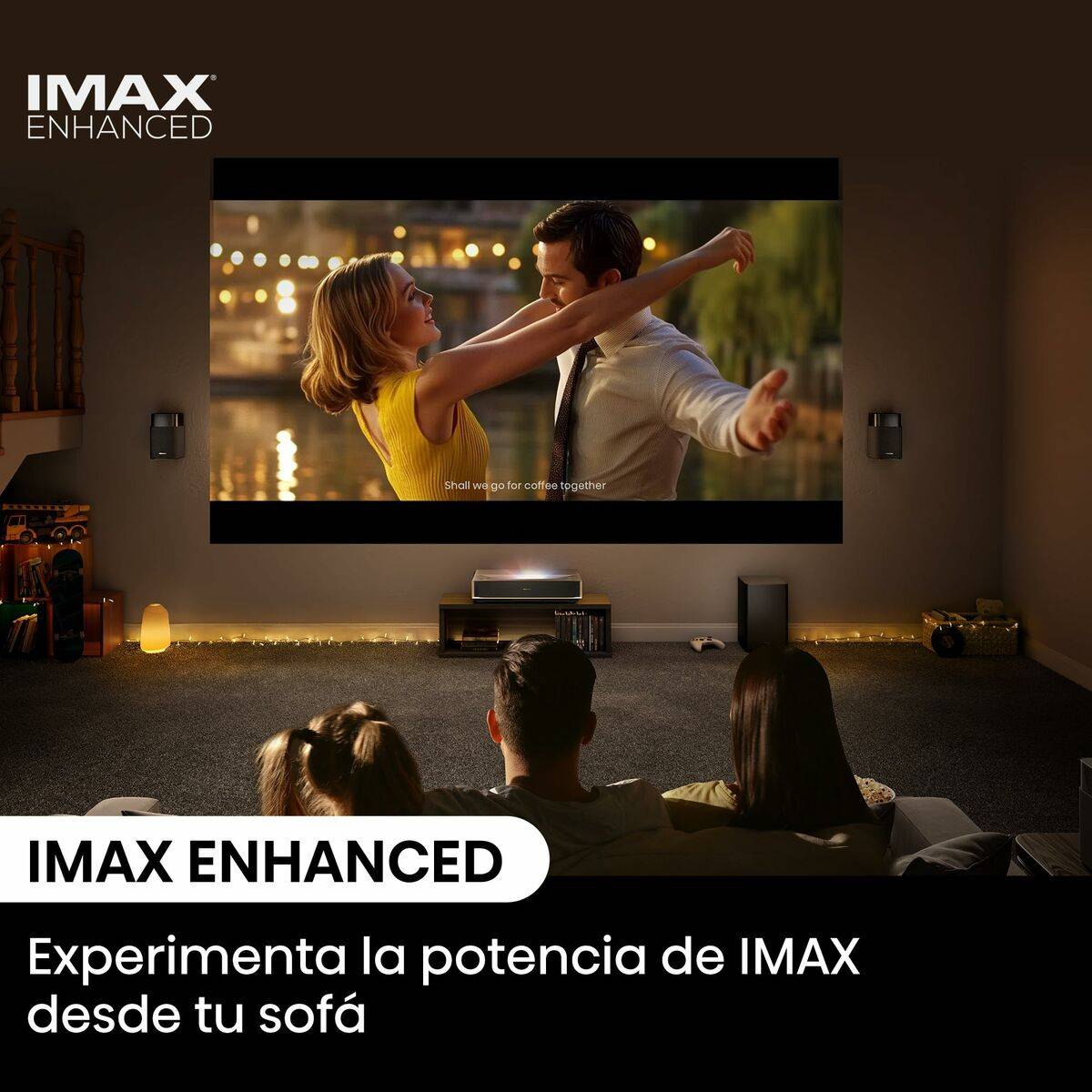 Proyector Hisense PT1 4K Ultra HD 3840 x 2160 px