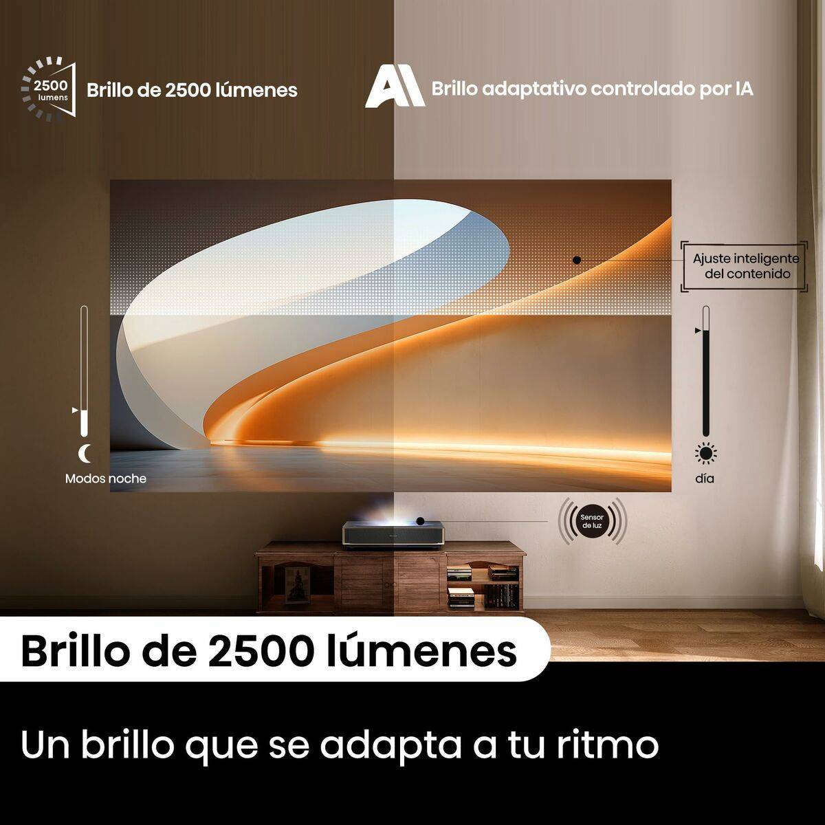 Proyector Hisense PT1 4K Ultra HD 3840 x 2160 px