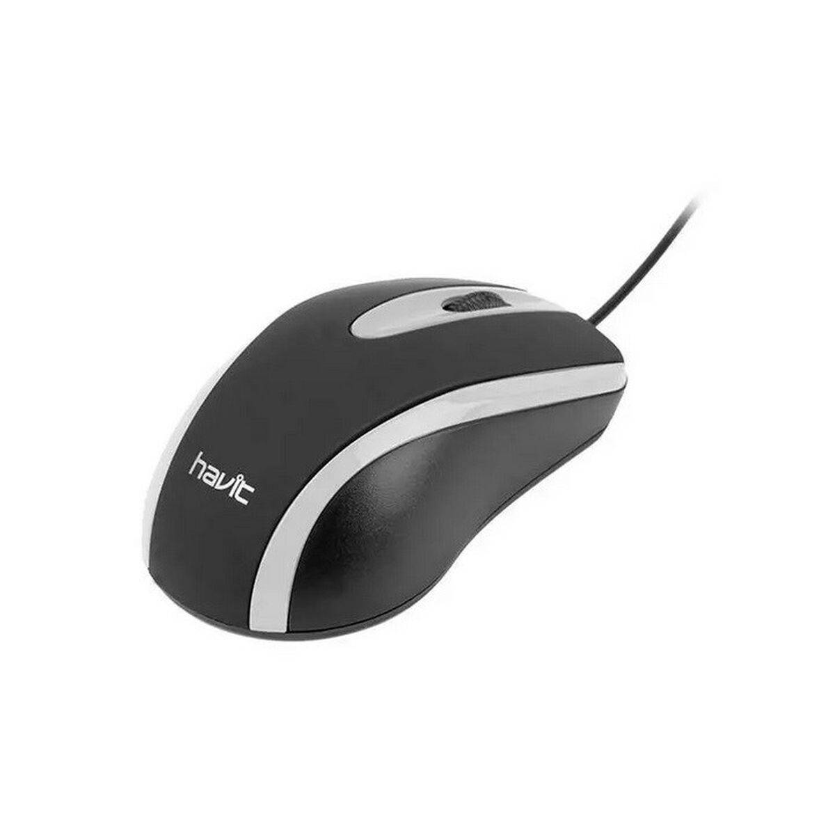 Ratón Gaming Havit HV-MS753 Negro Gris Estampado