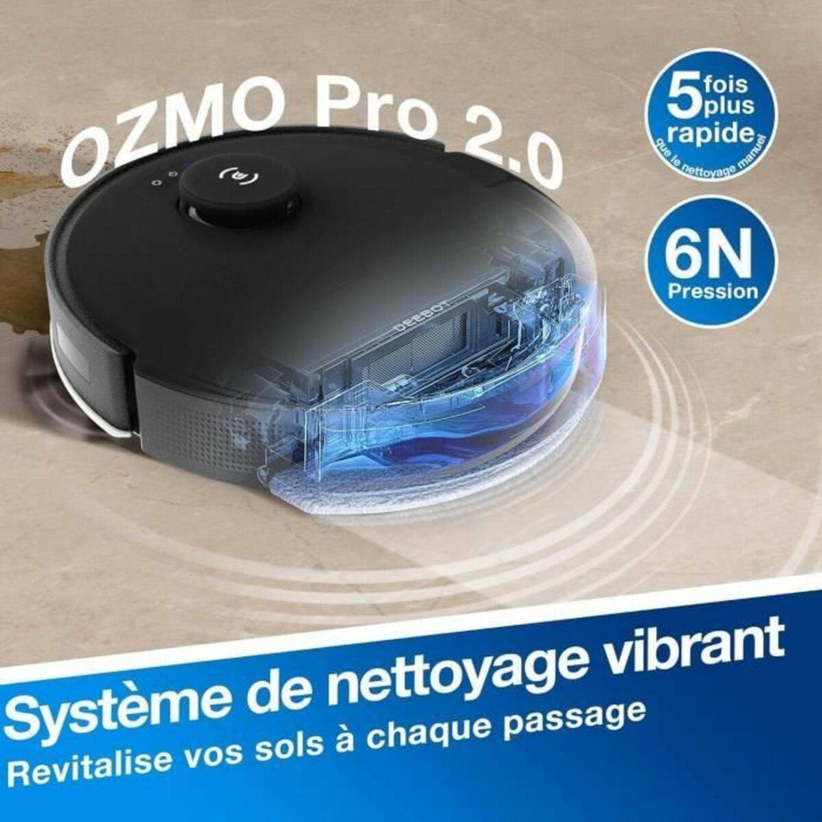 Robot Aspirador ECOVACS Deebot N20 Pro PLUS
