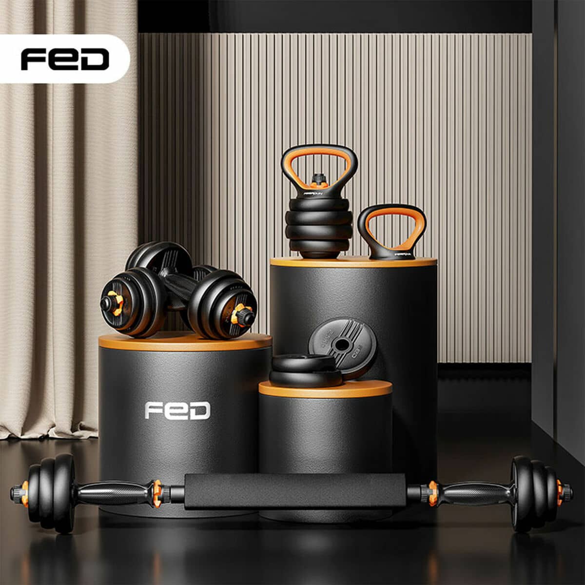 Kit de Pesas Rusas y Mancuernas Xiaomi ORMANC30V2 (Reacondicionado B)