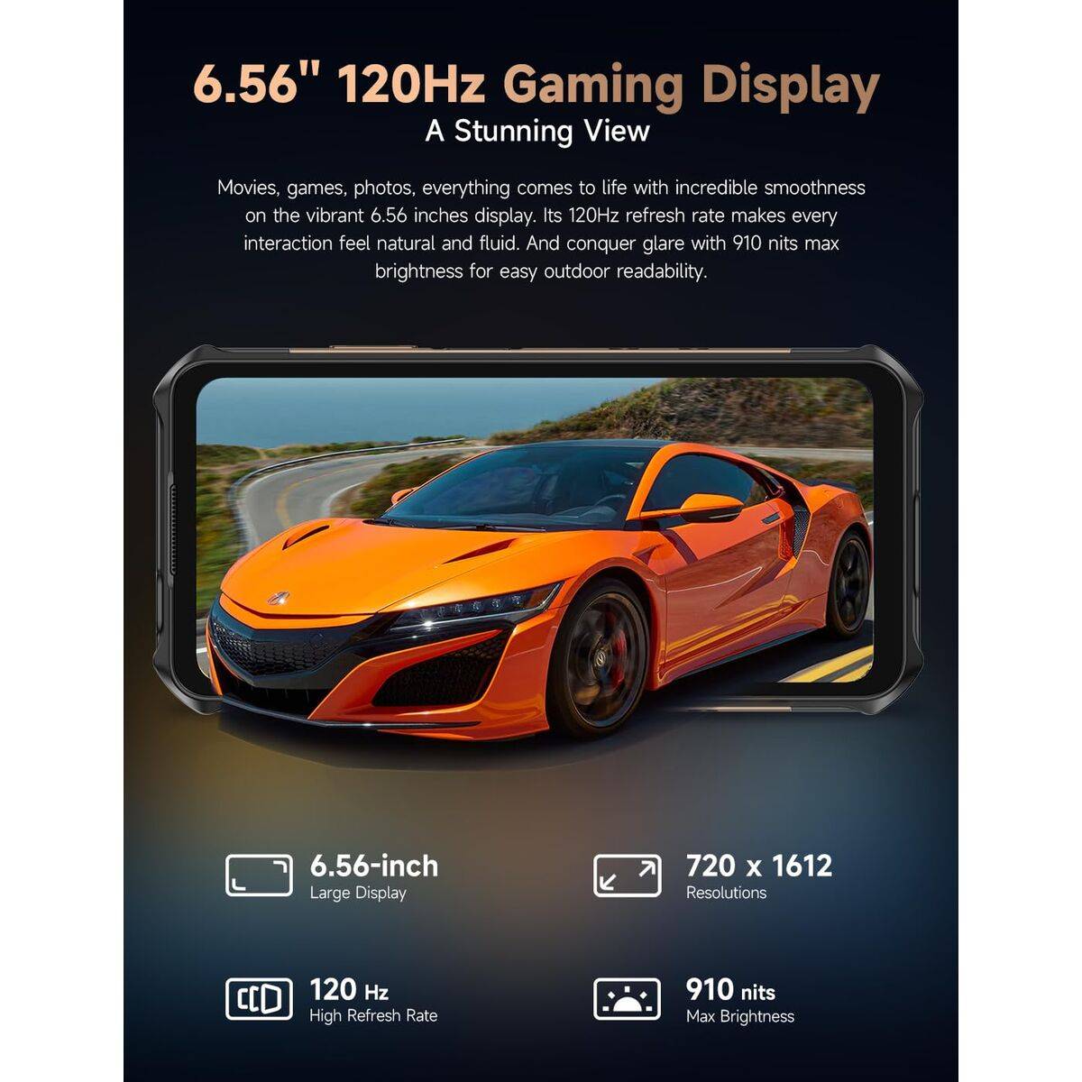 Smartphone Ulefone ARMOR X16 PRO 6,56" 8 GB RAM 256 GB Negro