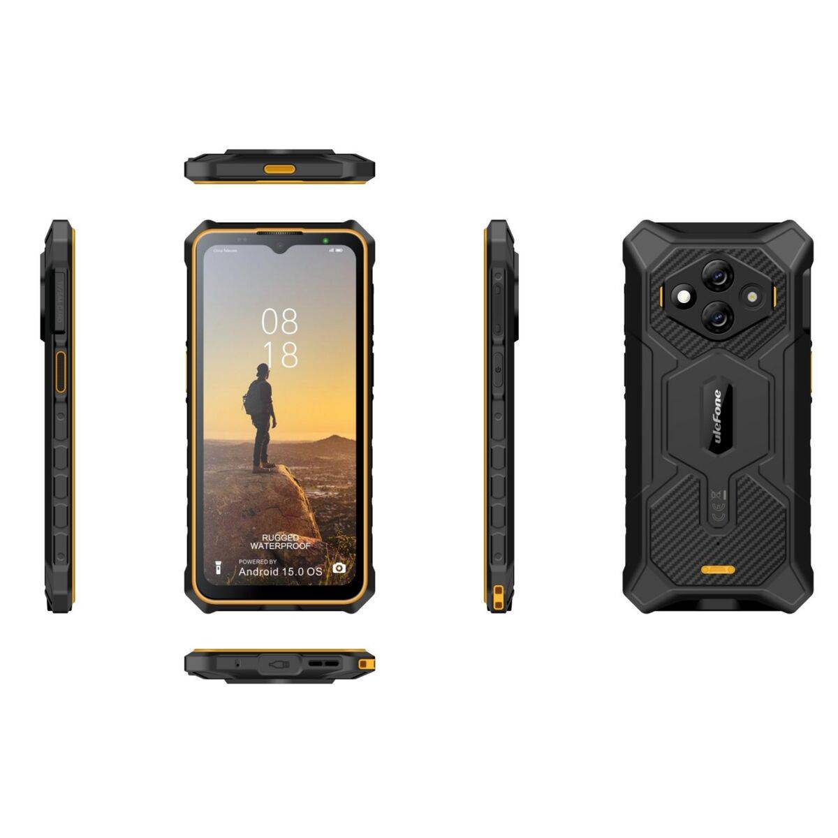 Smartphone Ulefone RUGKING 3 PRO 6,56" Unisoc ums9230 8 GB LPDDR4x 128 GB Naranja