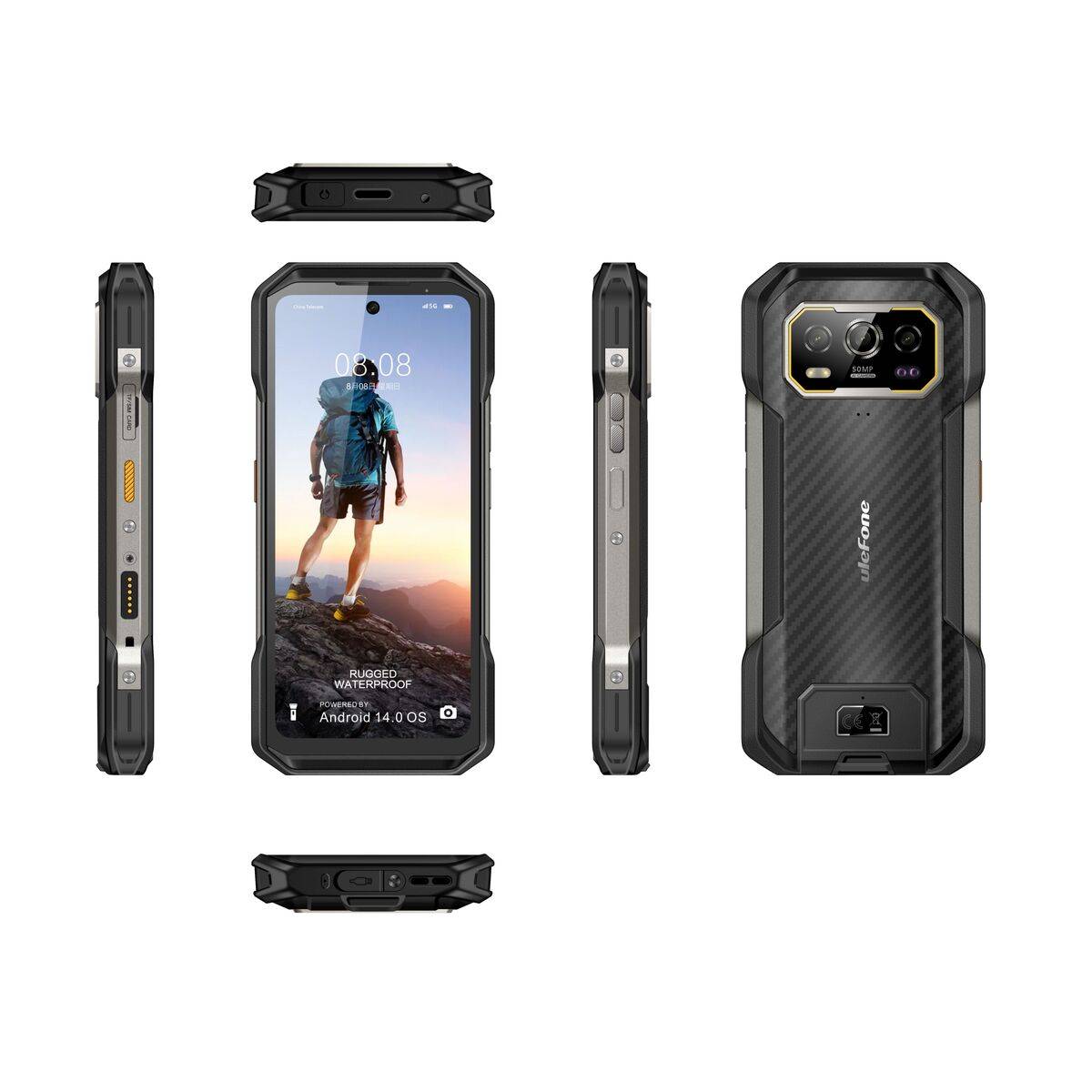 Smartphone Ulefone Armor 27 6,78" MediaTek Helio G99 12 GB RAM 256 GB Negro