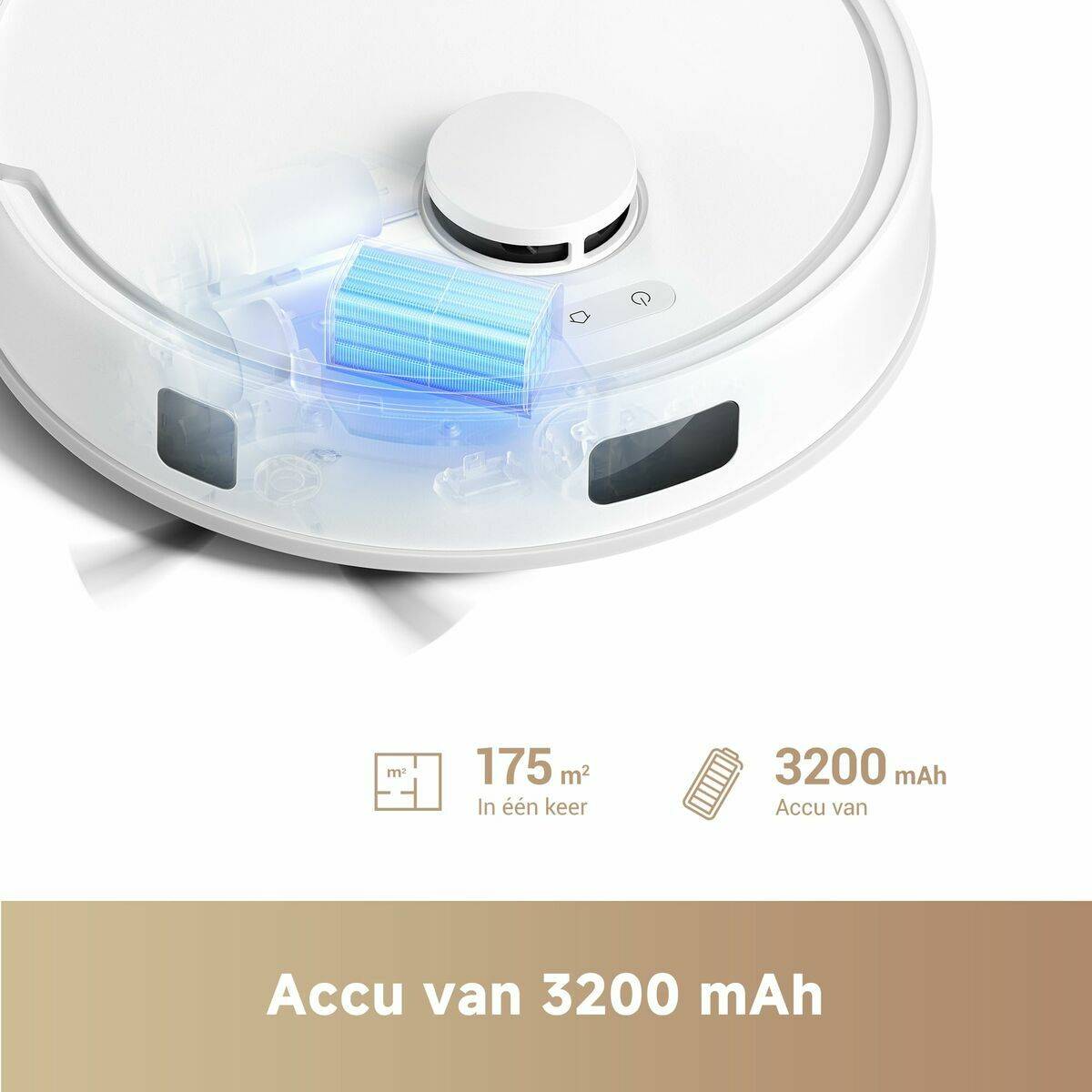 Robot Aspirador Dreame RLE22GA-WH 3200 mAh