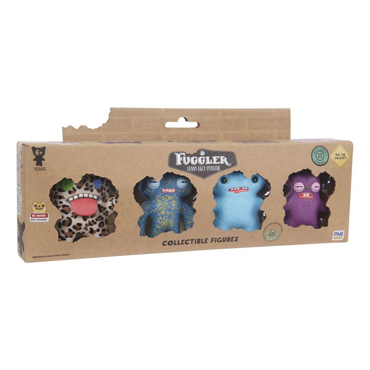 Figura Coleccionable PMI Kids World FS2030SA Multicolor Plástico (4 Piezas) (4 Unidades)