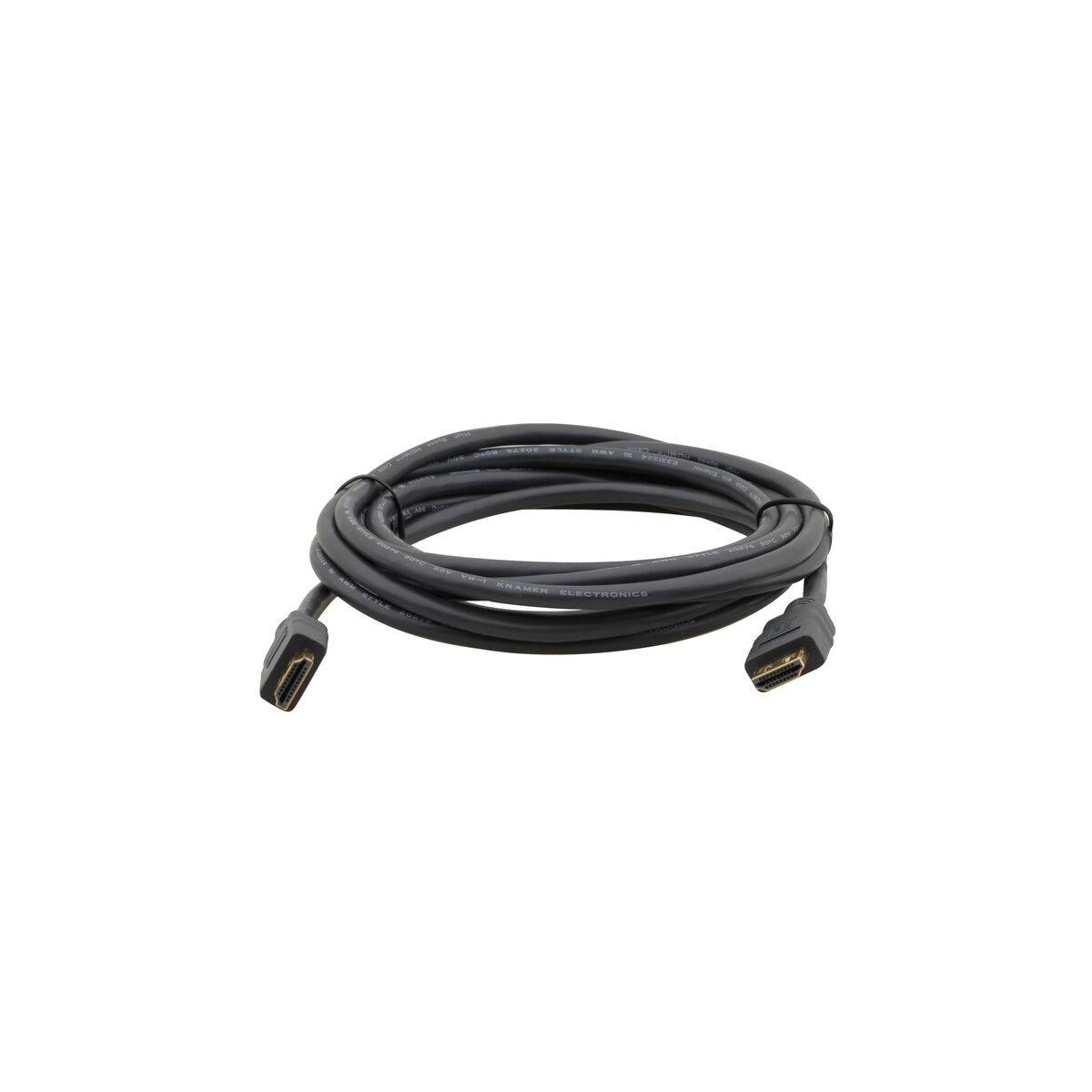 Cable HDMI Kramer Electronics C-MHM/MHM-25 Negro 7,6 m