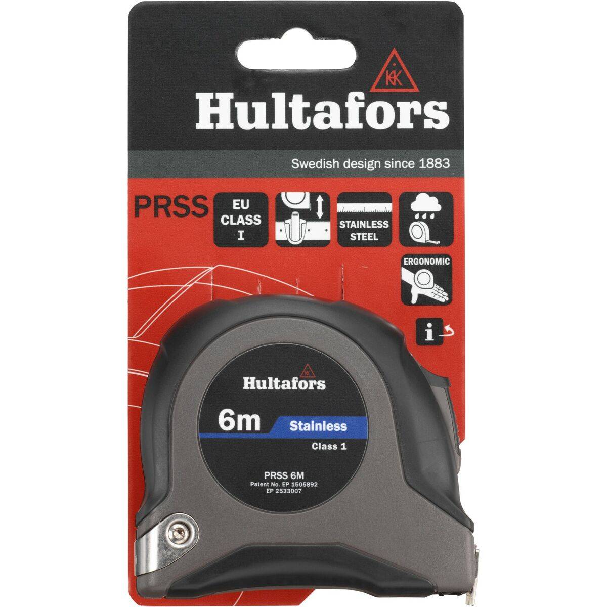 Flexómetro Hultafors PRSS (4 m)