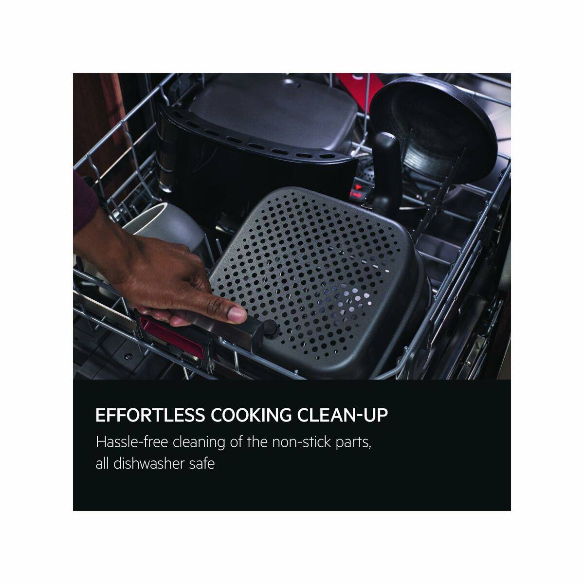 Freidora de Aire AEG AAF7B Negro 1800 W 6,8 L 2,3 kg