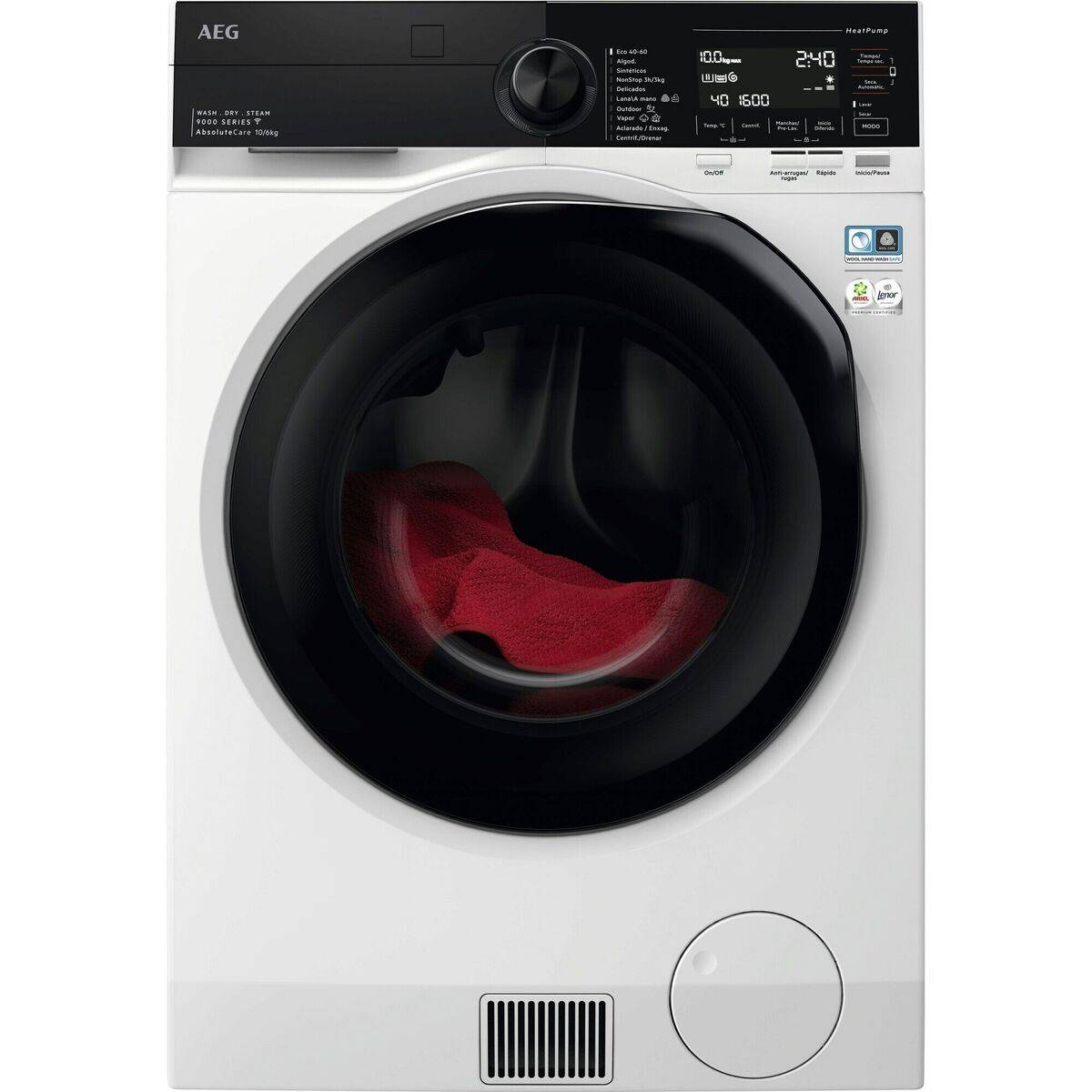 Lavadora - Secadora AEG LWR9816O1C 10/6K 1600R BCA B/A 1600 rpm 6 Kg