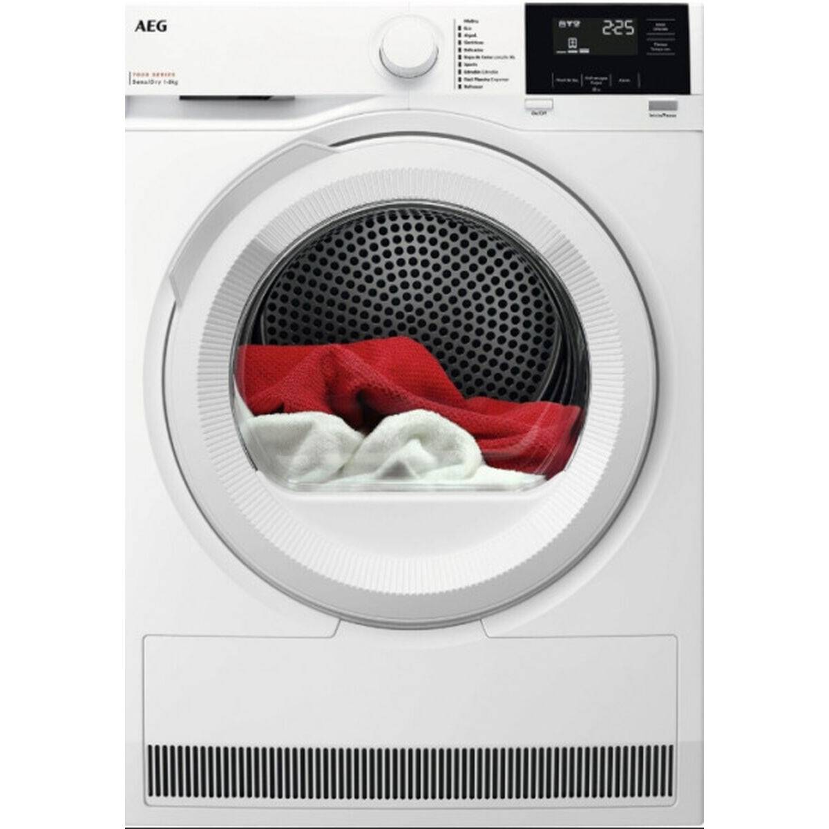 Secadora con bomba de calor AEG TR718EAOB 8 kg
