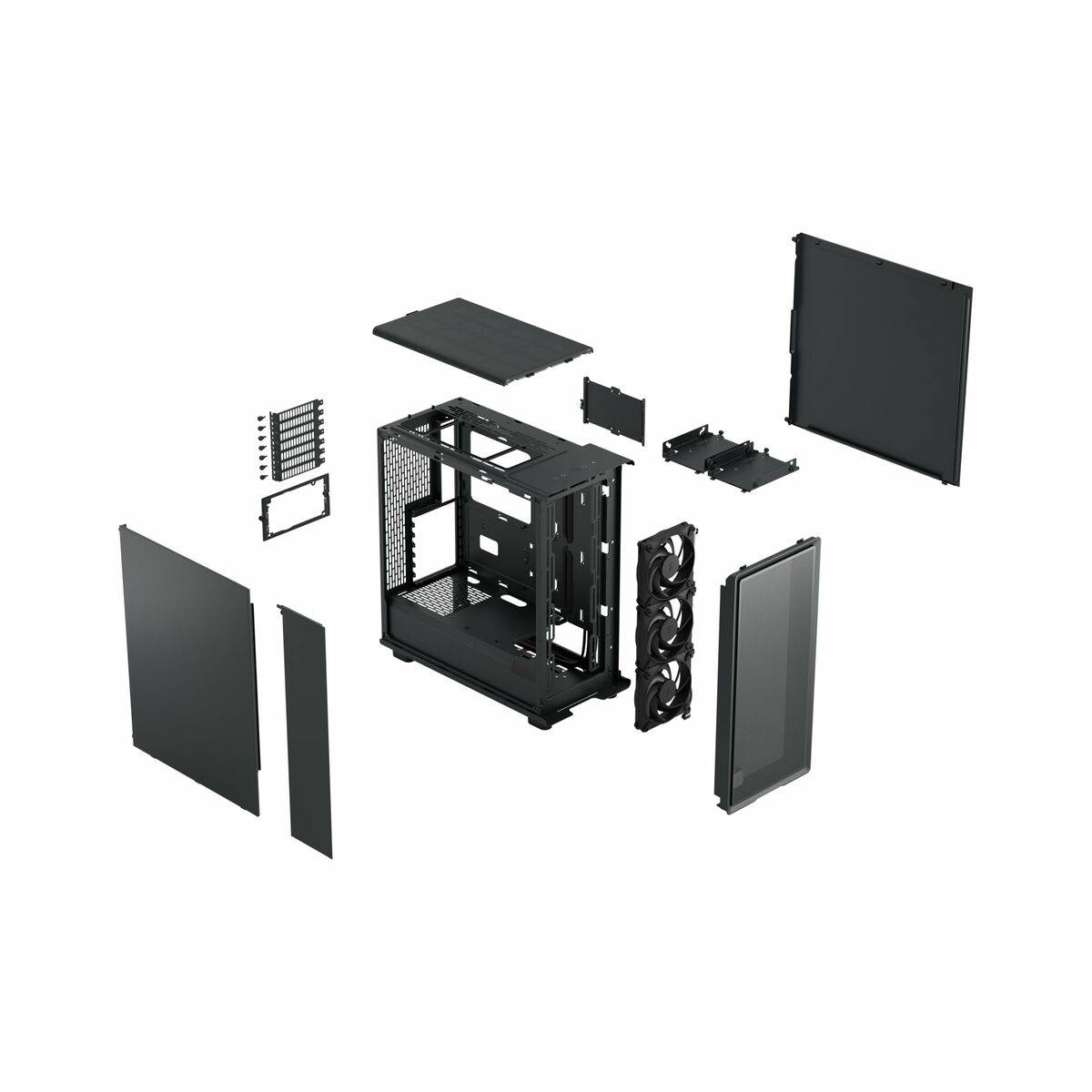 Caja Semitorre ATX Fractal Design FD-C-EPO1A-01 Negro