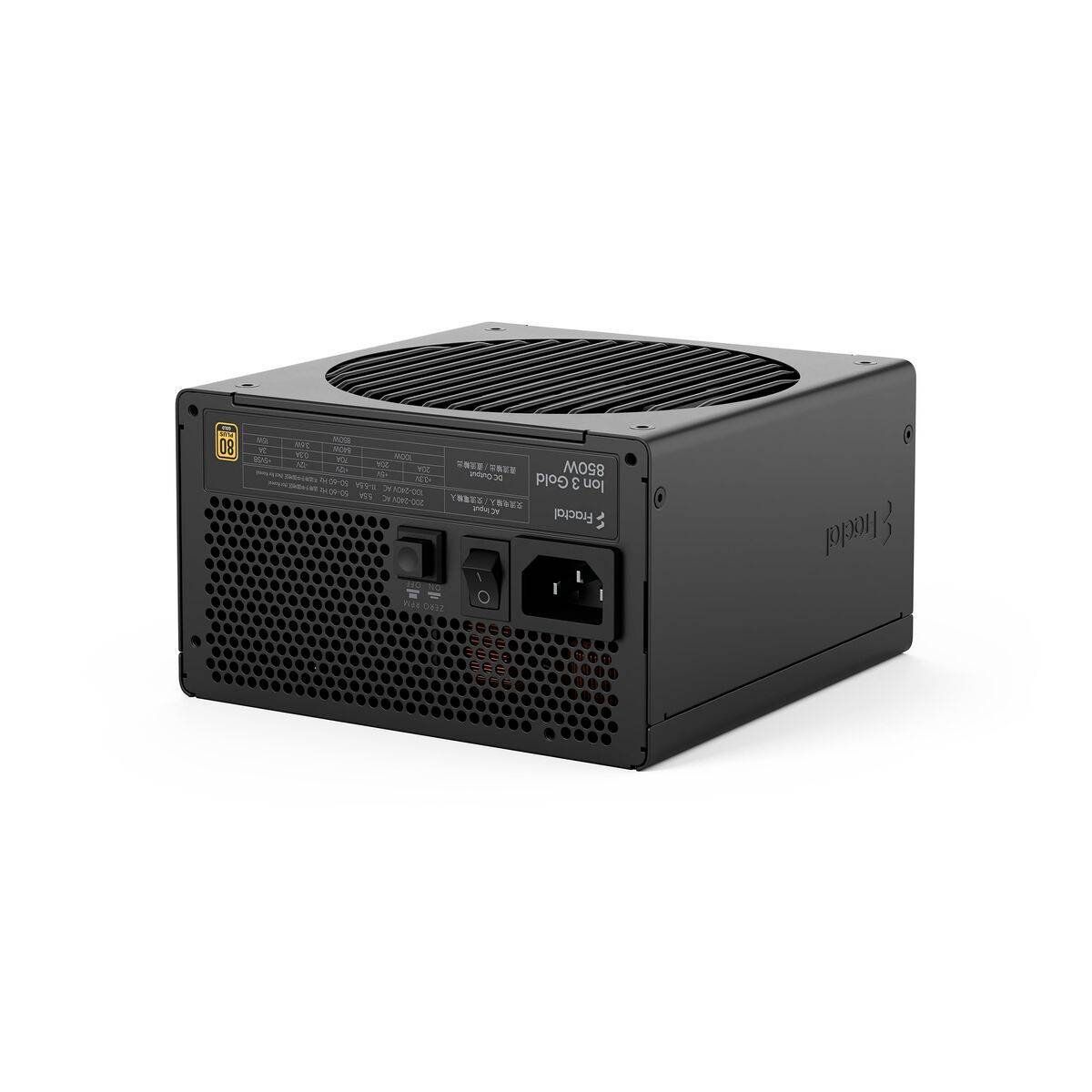 Fuente de Alimentación Fractal Design FD-P-IA3G-850-EU 850 W 80 Plus Gold
