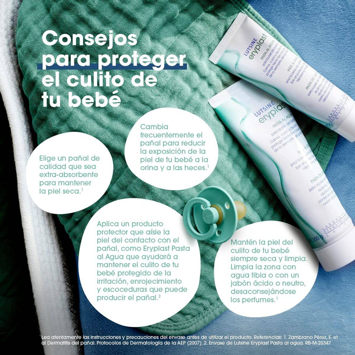 Crema Reparadora para Bebés Eryplast ERYPLAST 200 g