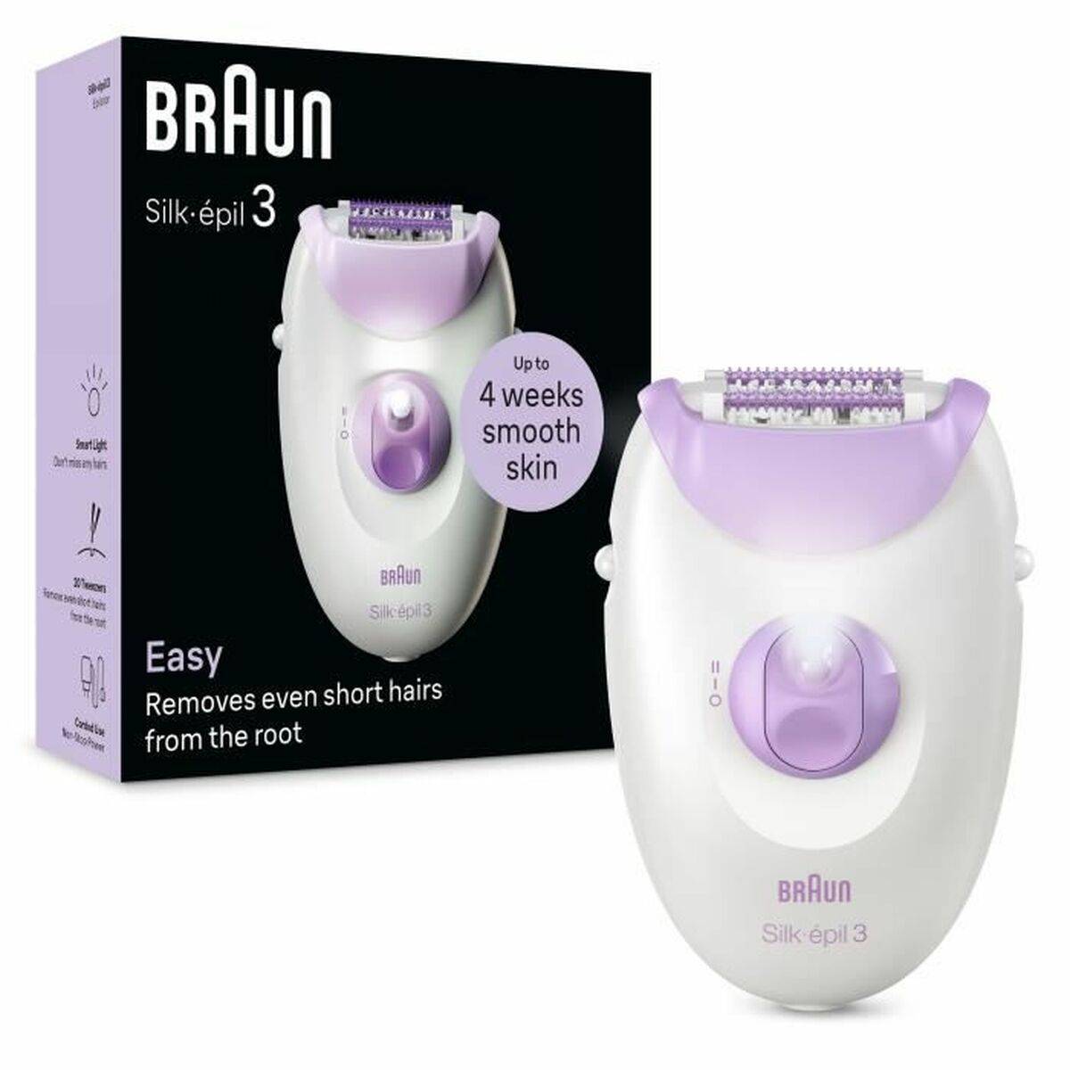 Depiladora Eléctrica Braun SILK EPIL 3