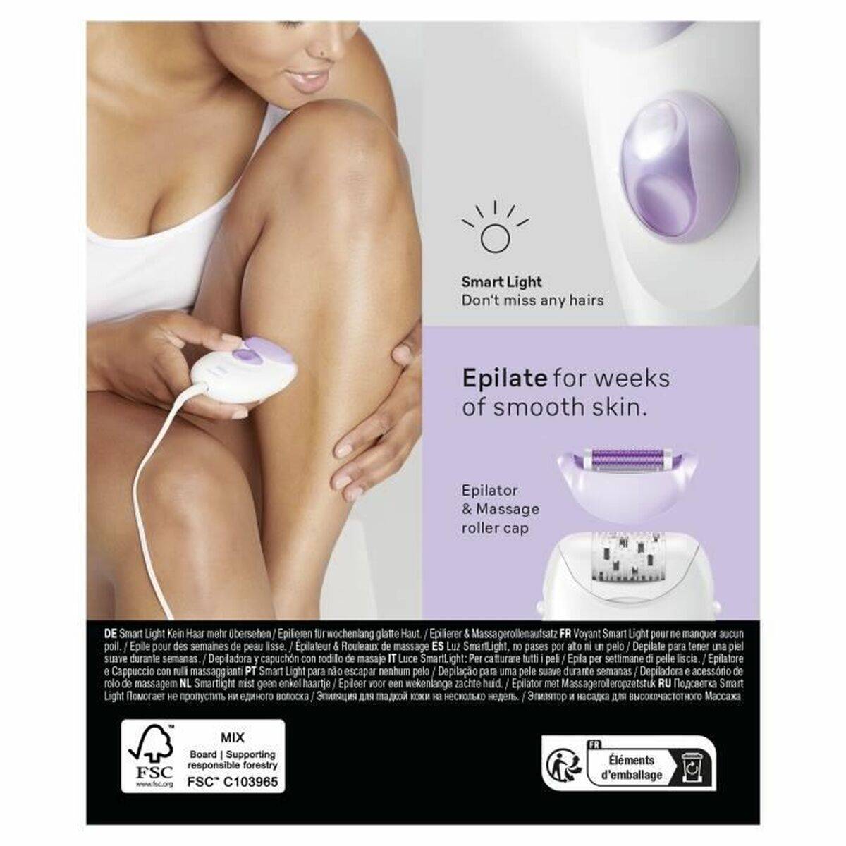 Depiladora Eléctrica Braun SILK EPIL 3