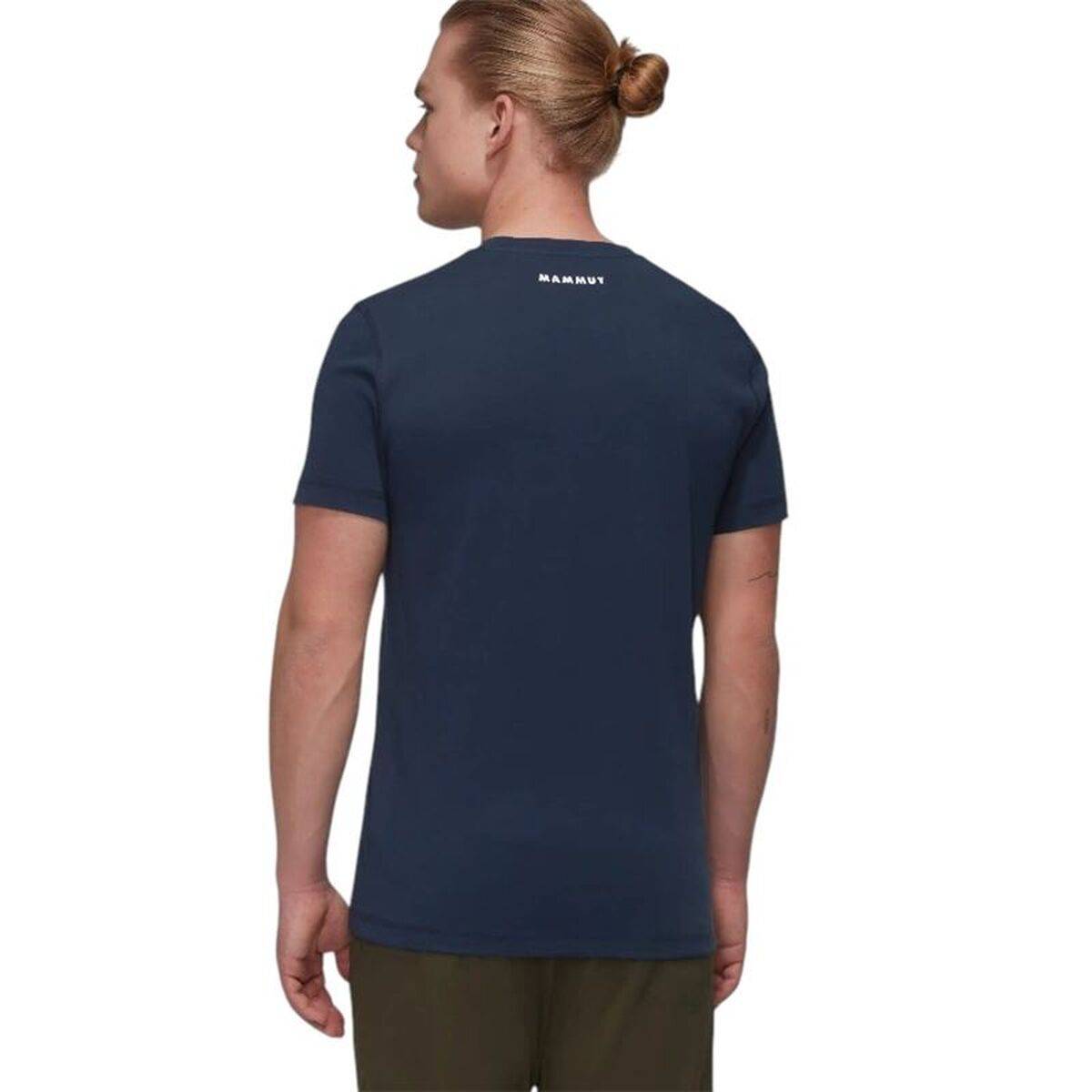 Camiseta de Manga Corta Hombre Mammut Core Azul oscuro
