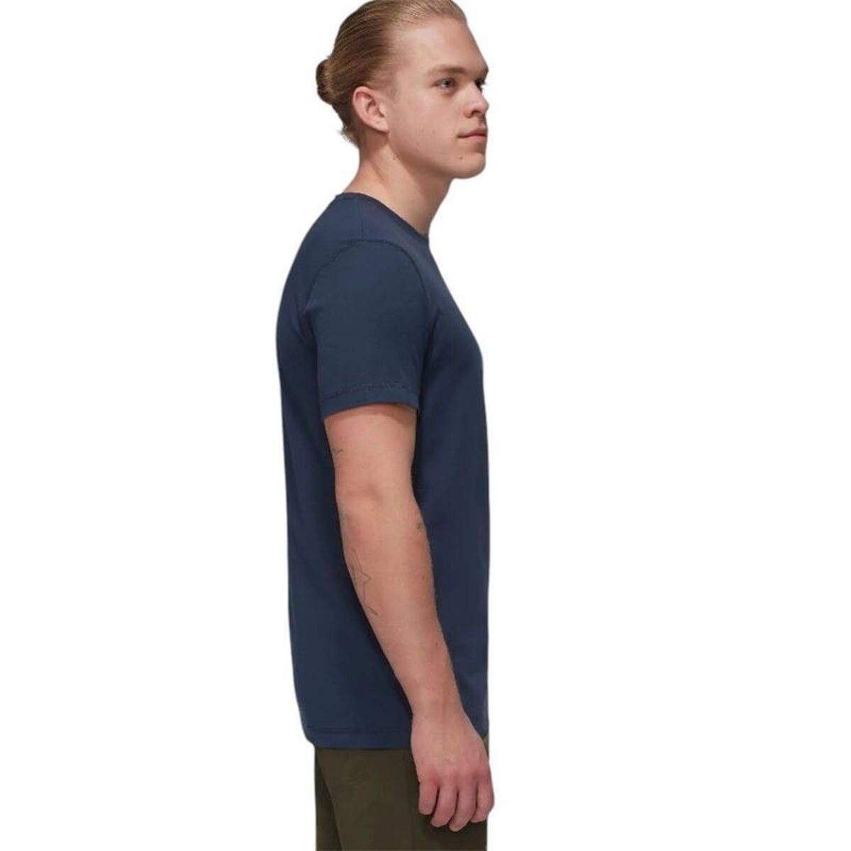 Camiseta de Manga Corta Hombre Mammut Core Azul oscuro