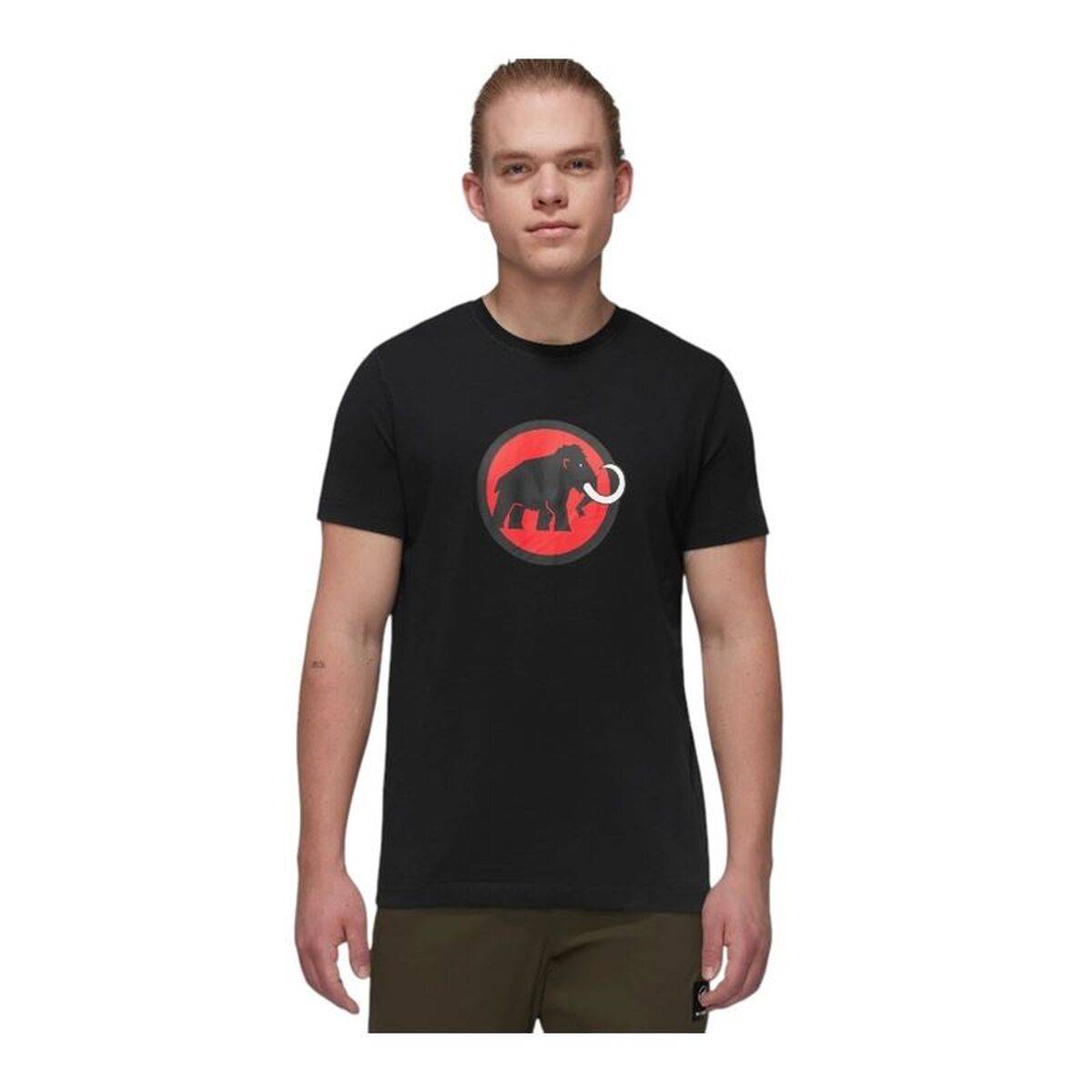 Camiseta de Manga Corta Hombre Mammut Core Negro