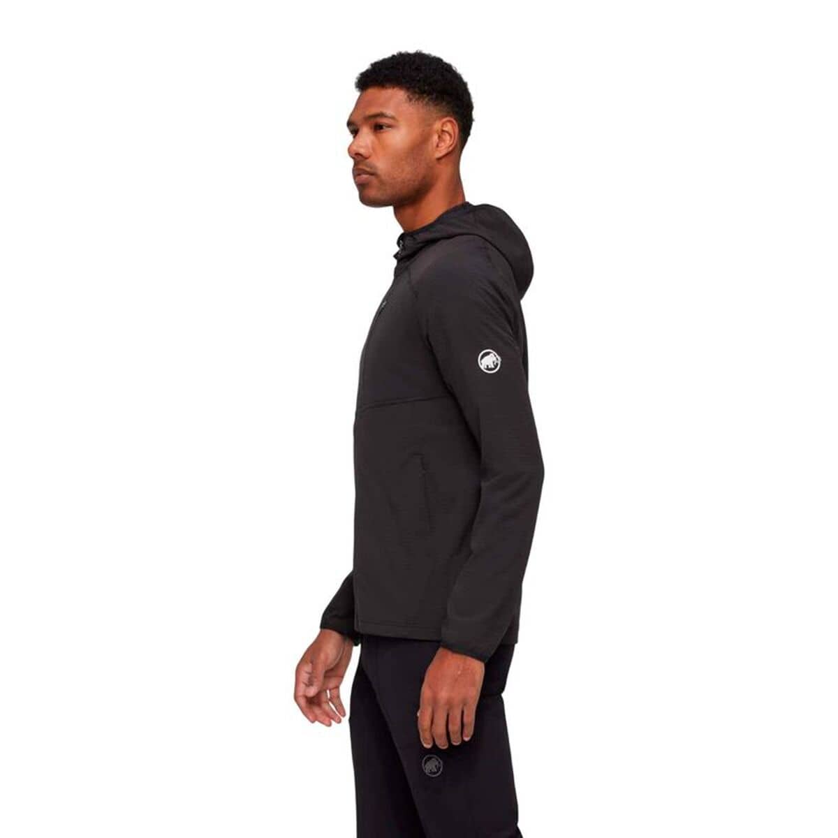 Chaqueta Deportiva para Hombre Mammut Madris Light Ml Negro