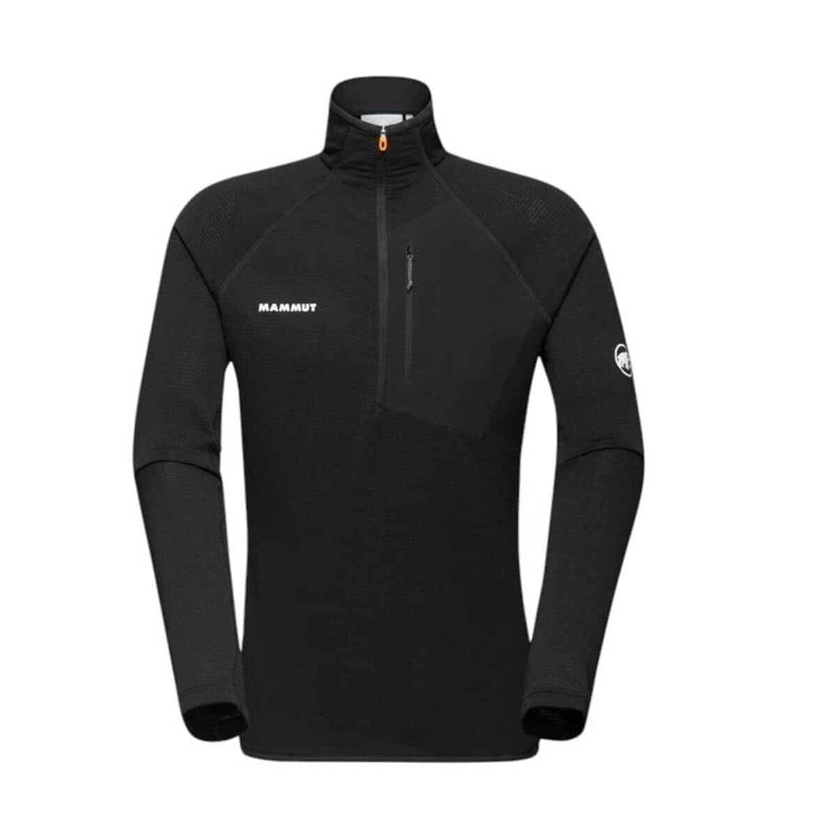 Chaqueta Deportiva para Hombre Mammut Aenergy Light Ml Half Zip Pull Negro