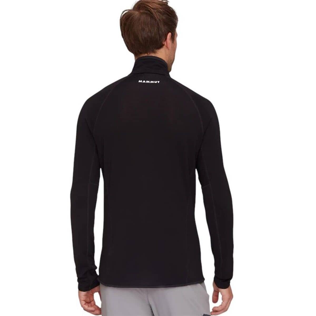 Chaqueta Deportiva para Hombre Mammut Aenergy Light Ml Half Zip Pull Negro