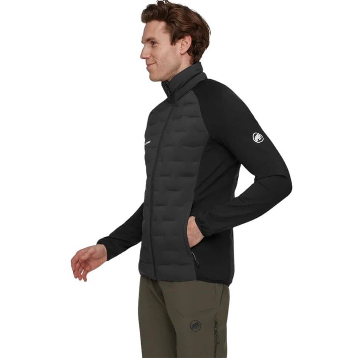 Chaqueta Deportiva para Hombre Mammut Sender In Hybrid Negro