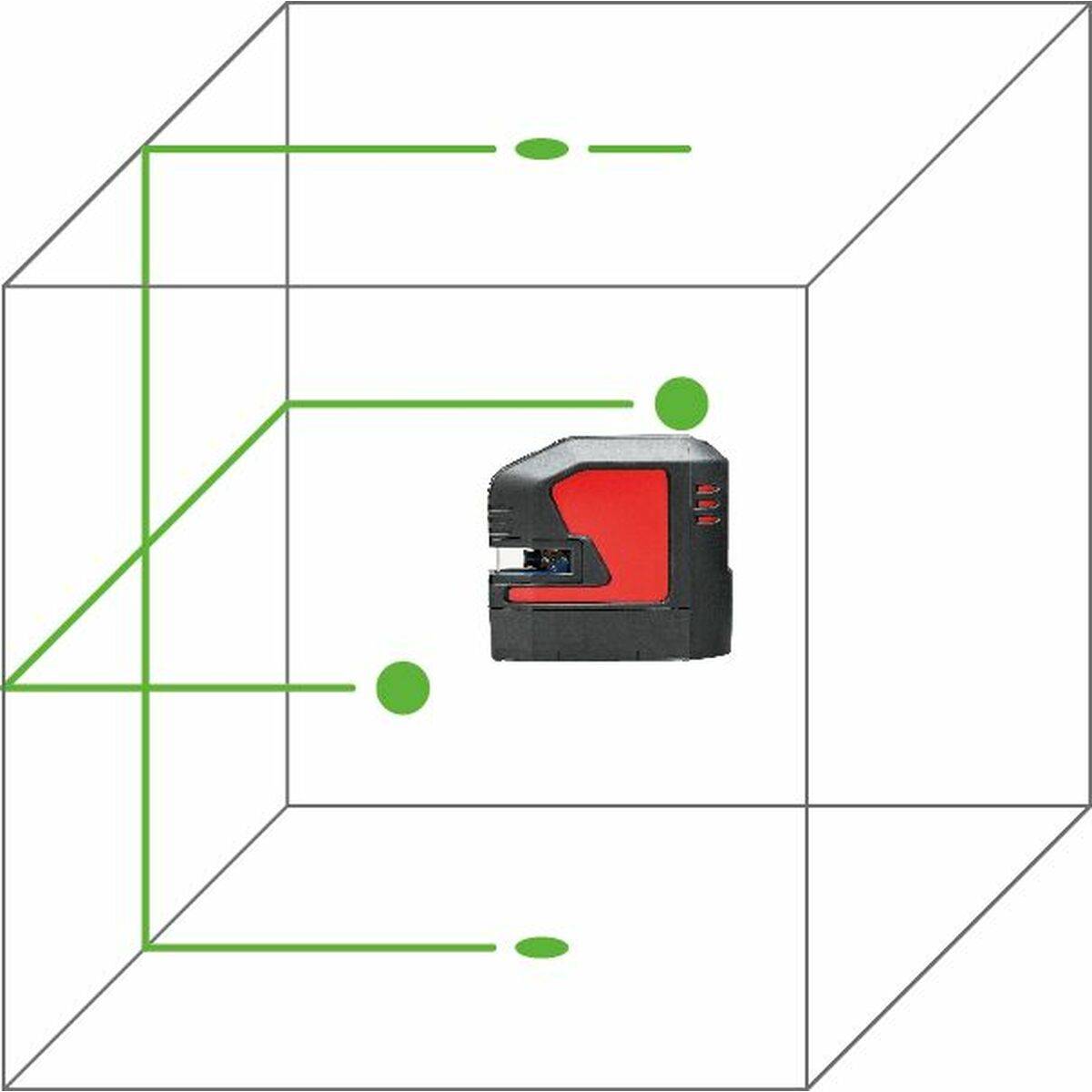 Nivel láser Leica Geosystems Lino L2P5G ± 0,2 MM/M 35-80 m