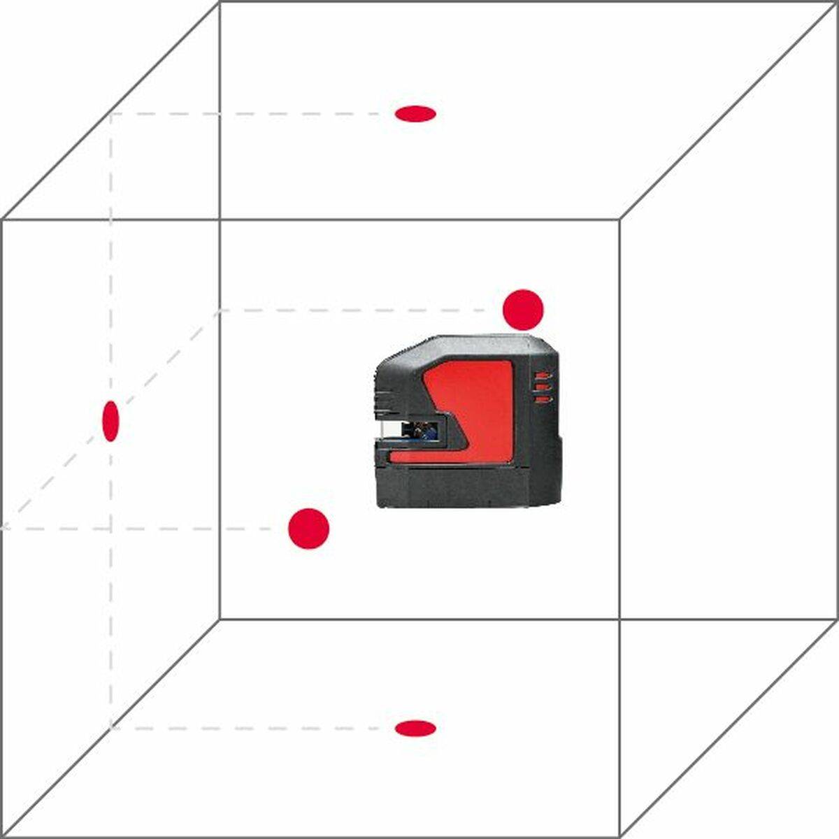 Nivel láser de puntos Leica Geosystems P5 ± 0,2 MM/M 30 m