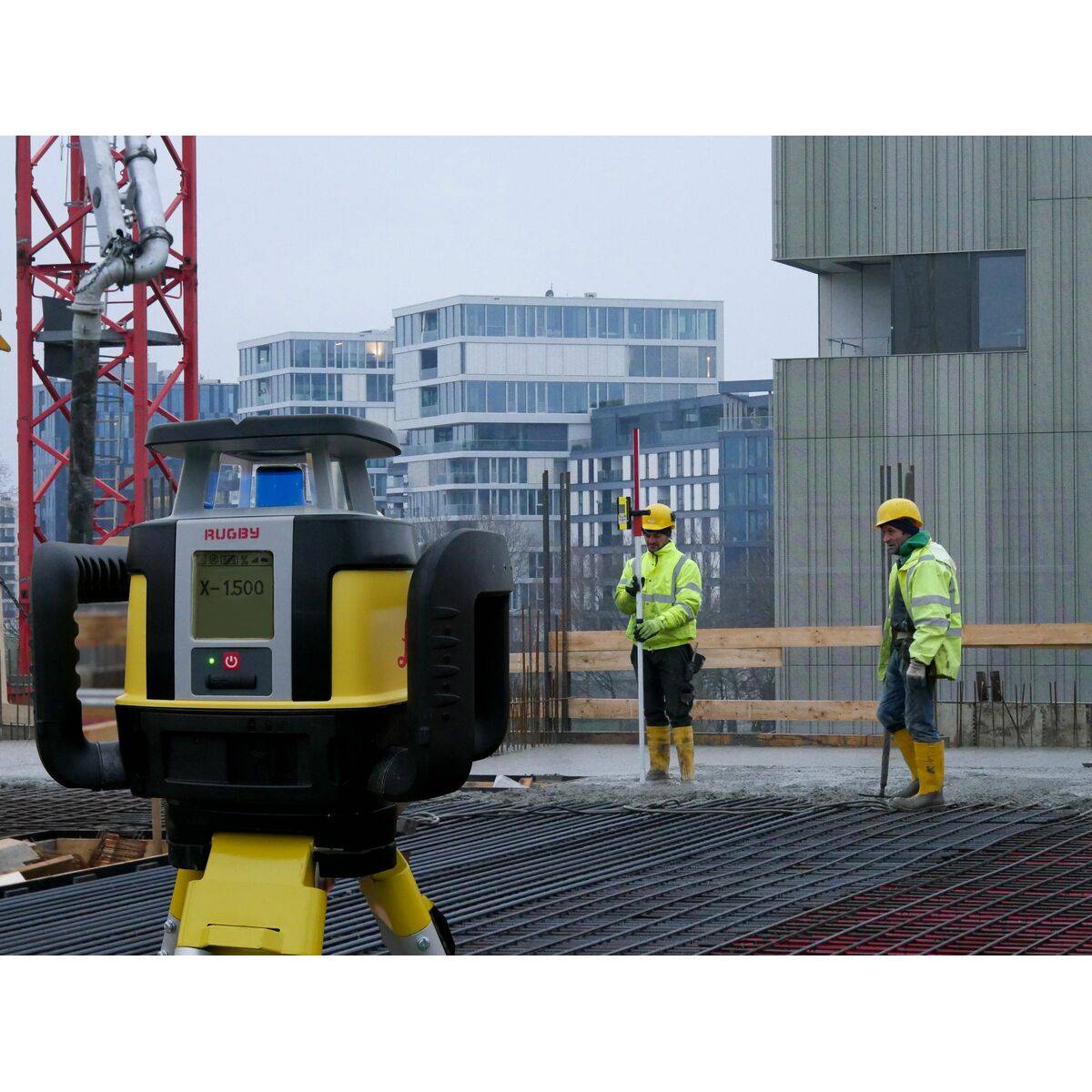 Nivel láser giratorio Leica Geosystems Rugby CLA