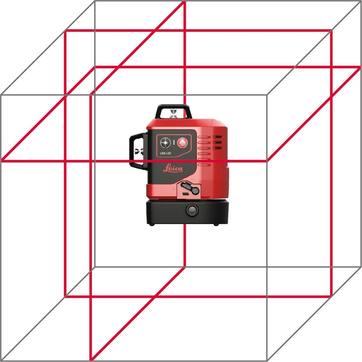 Nivel láser de líneas Leica Geosystems L6R