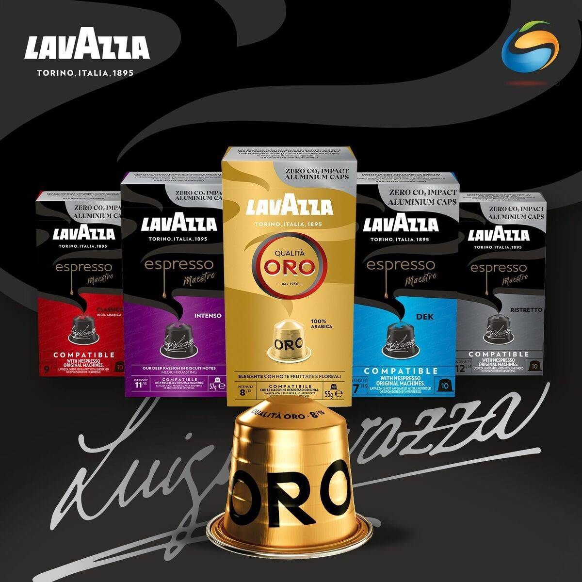 Cápsulas de Café Lavazza 08667 Espresso Intenso 10 Cápsulas