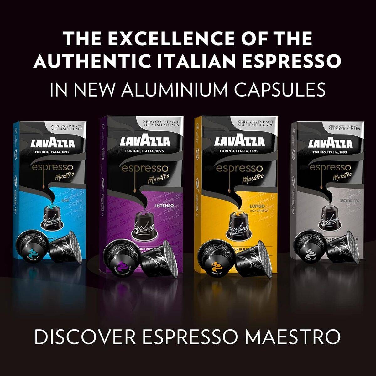 Cápsulas de Café Lavazza Espresso Maestro 10 Piezas (10 Unidades)