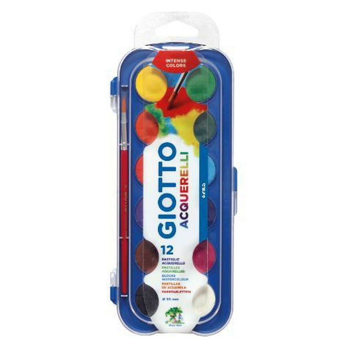 Acuarelas Giotto Multicolor (10 Unidades)
