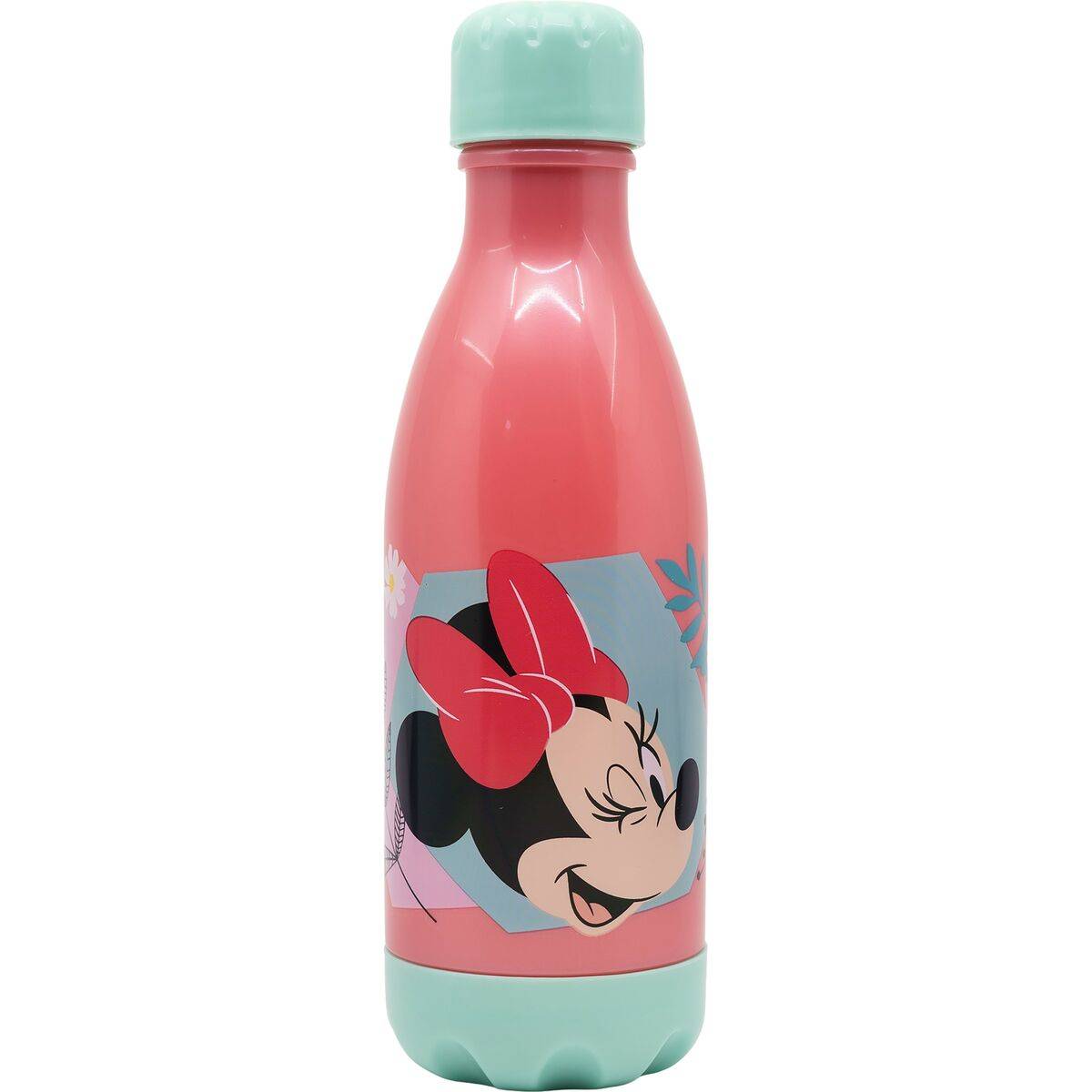 Botella de Agua Minnie Mouse CZ11269 560 ml Rosa Plástico
