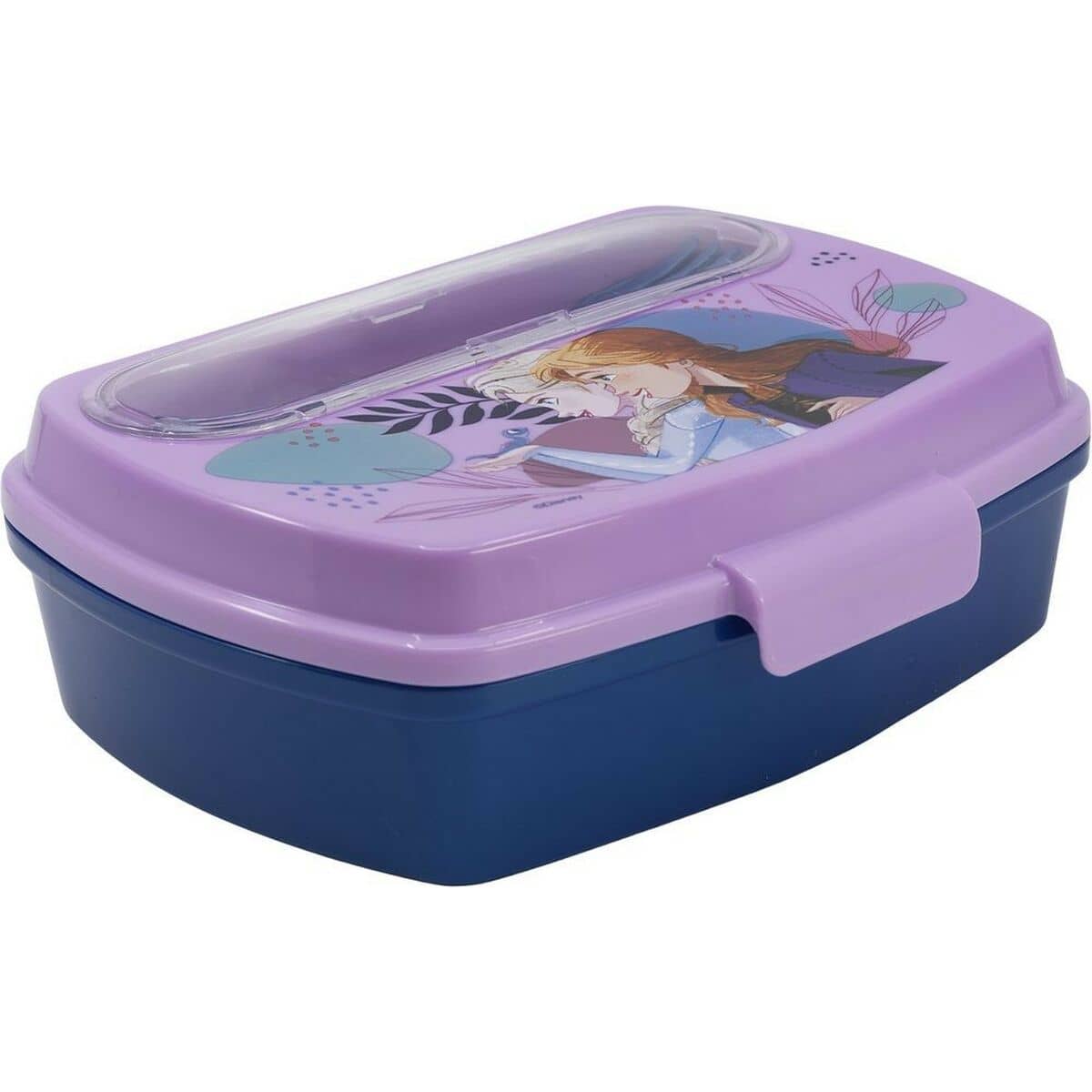 Fiambrera para Sandwich Frozen CZ11271 Azul Plástico