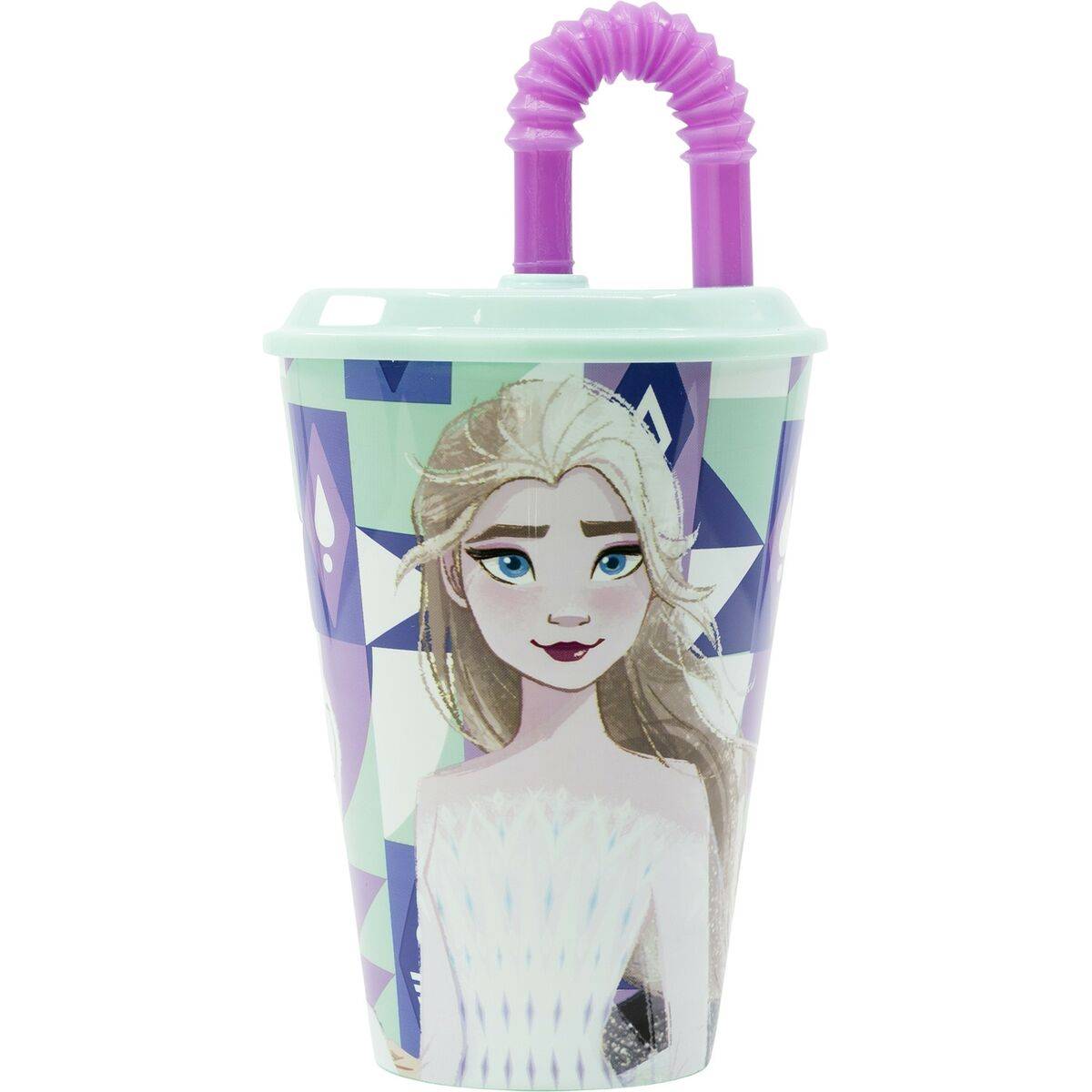 Vaso con Pajita Frozen CZ11363 430 ml