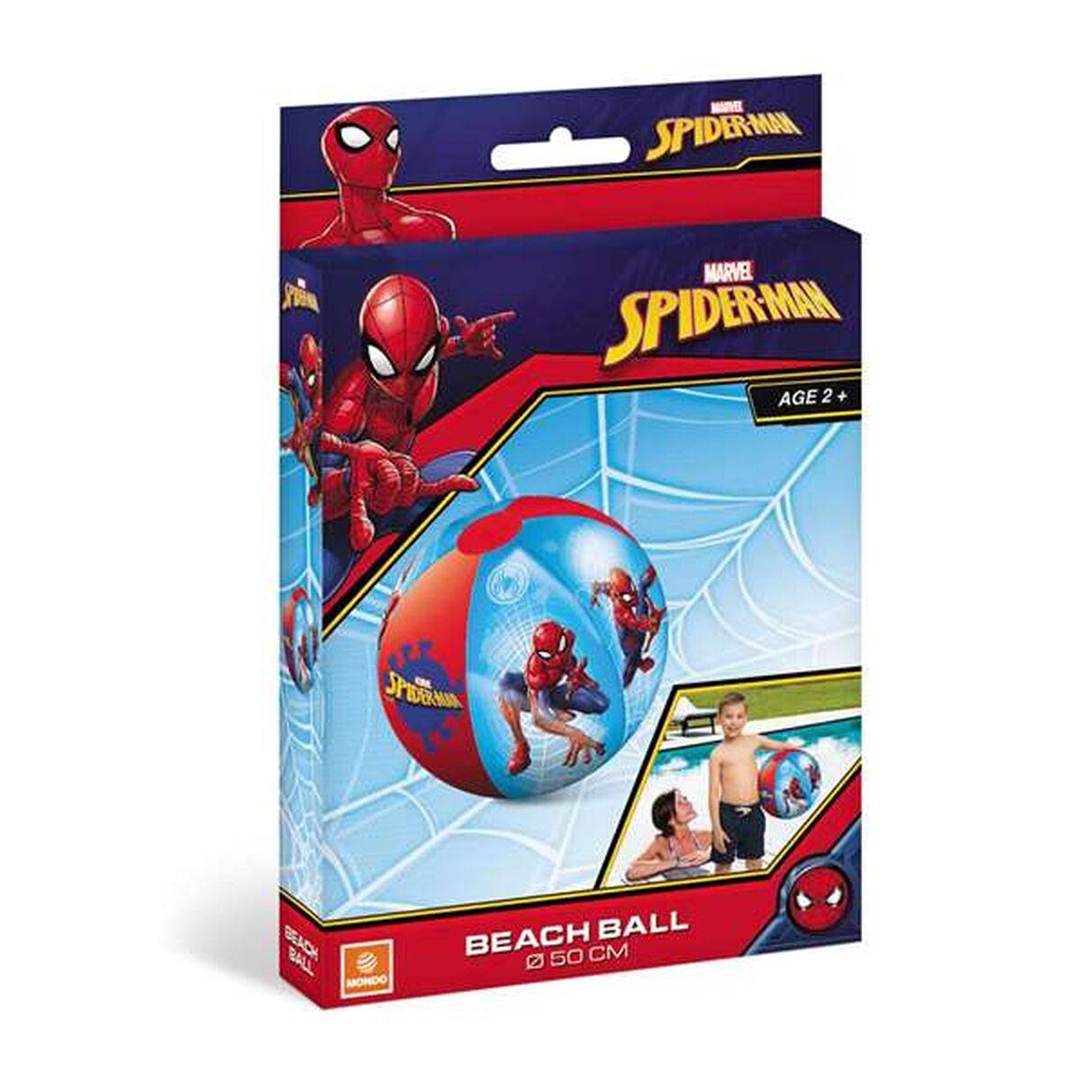 Pelota de playa Spider-Man PVC Plástico