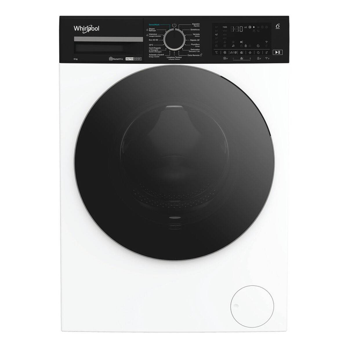 Lavadora Whirlpool Corporation WPM87WADSSPT 8 kg 60 cm