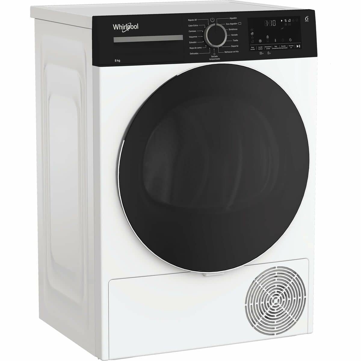 Secadora con bomba de calor Whirlpool Corporation CWSD83MWBSES 8 kg